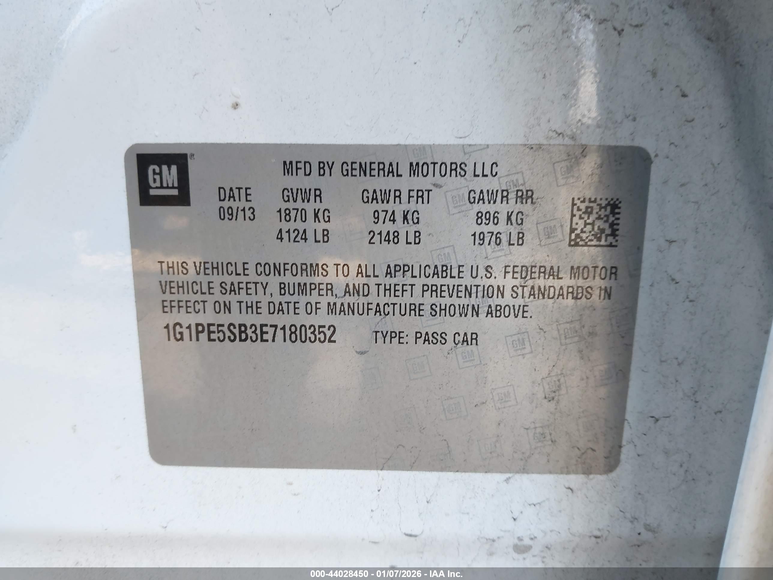 CHEVROLET CRUZE image 9