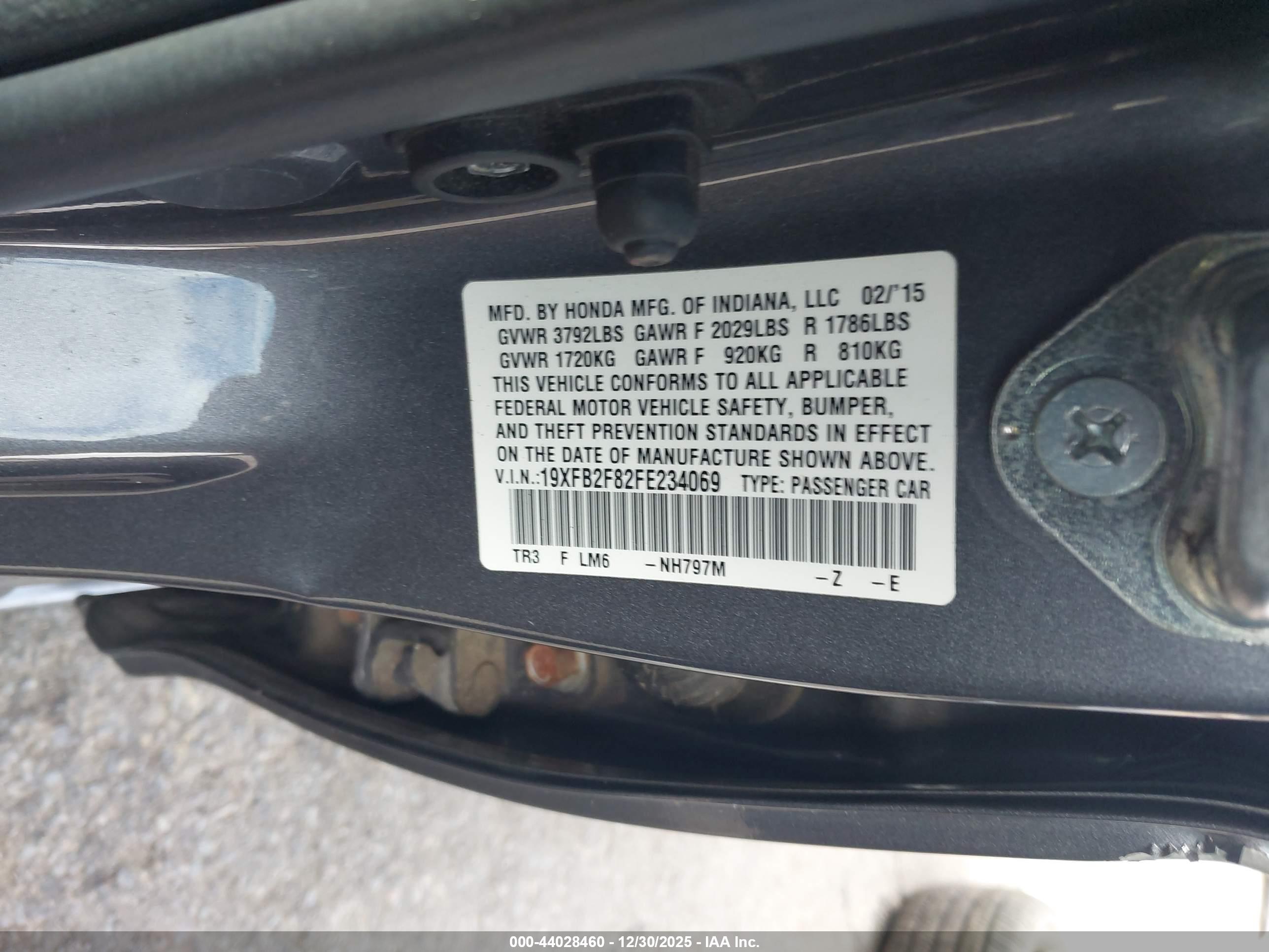HONDA CIVIC image 9