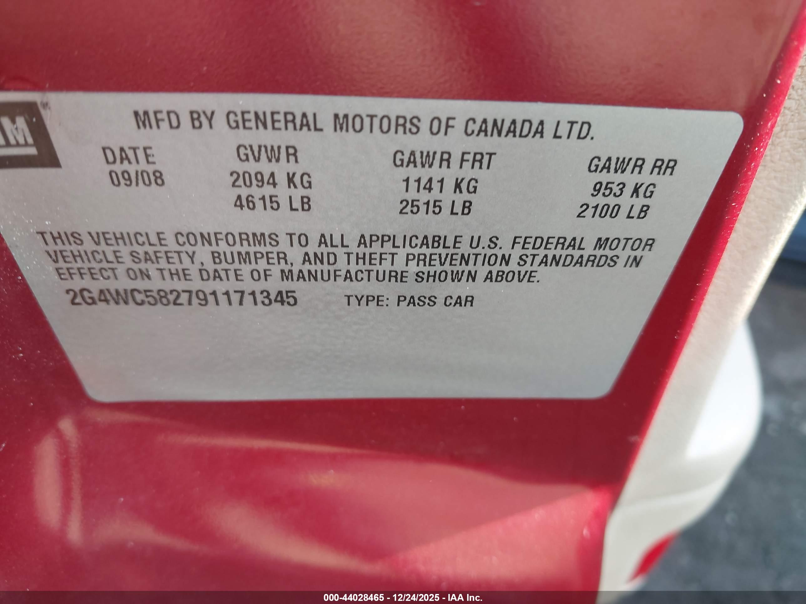 BUICK LACROSSE image 9