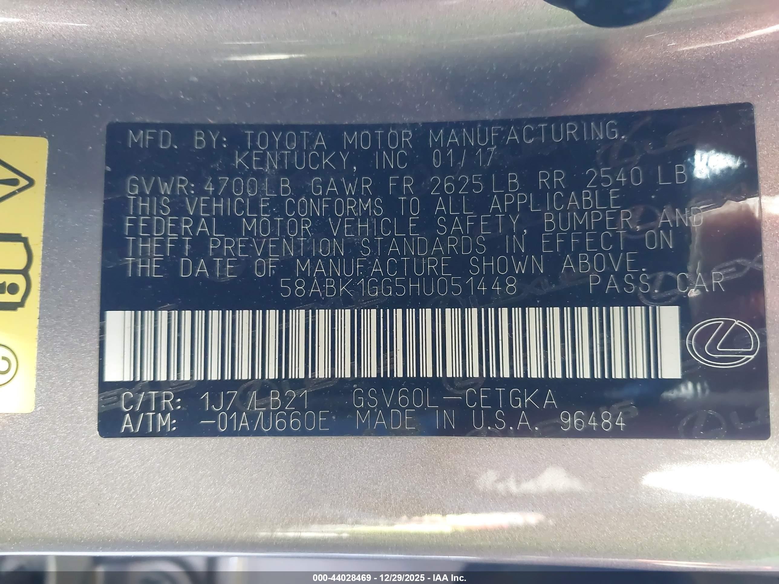 LEXUS ES image 9