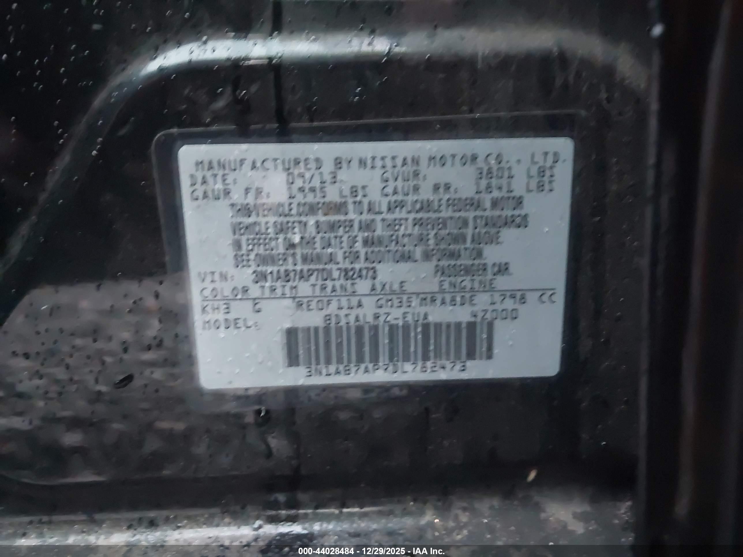 NISSAN SENTRA image 9
