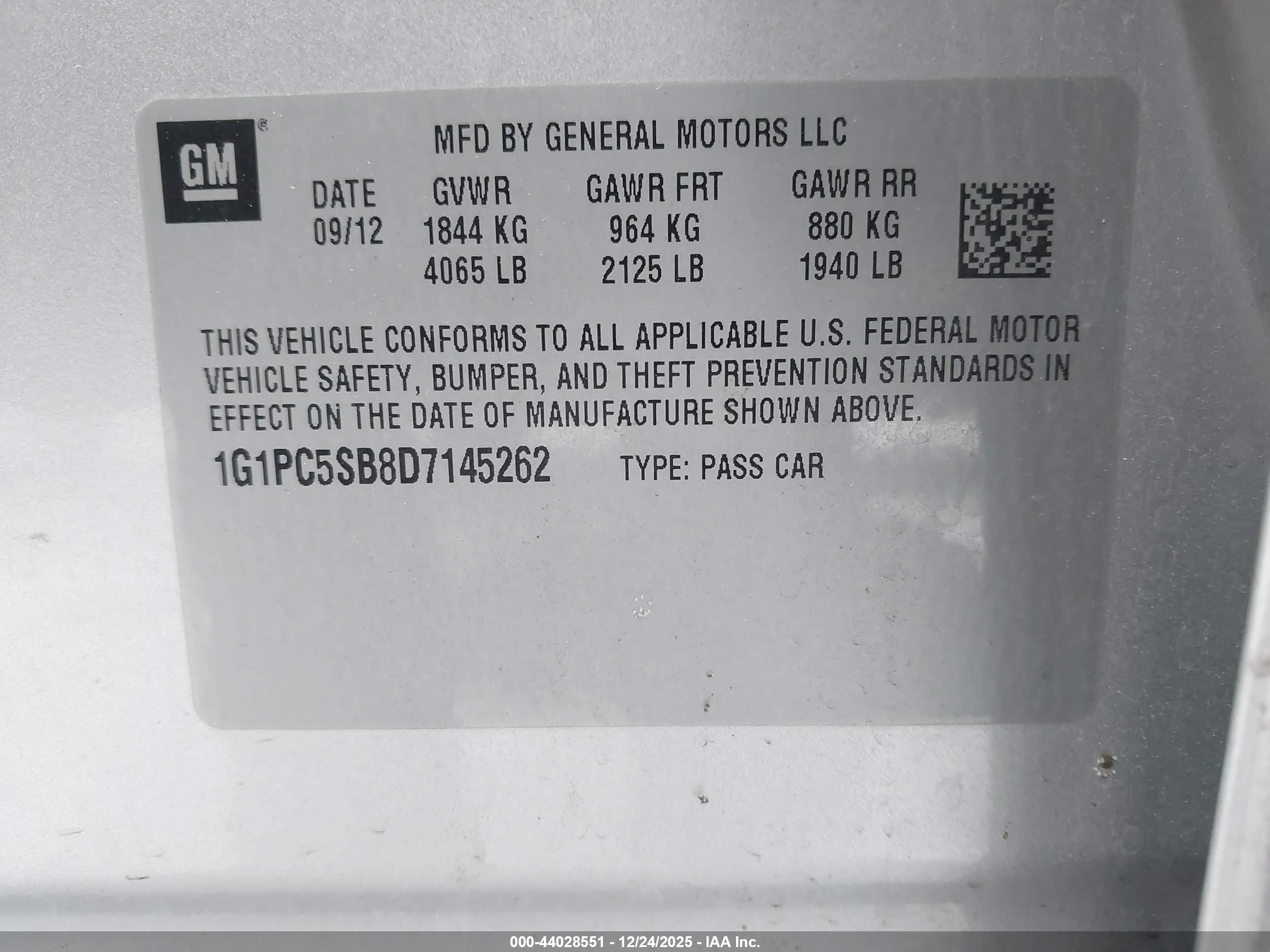 CHEVROLET CRUZE image 9