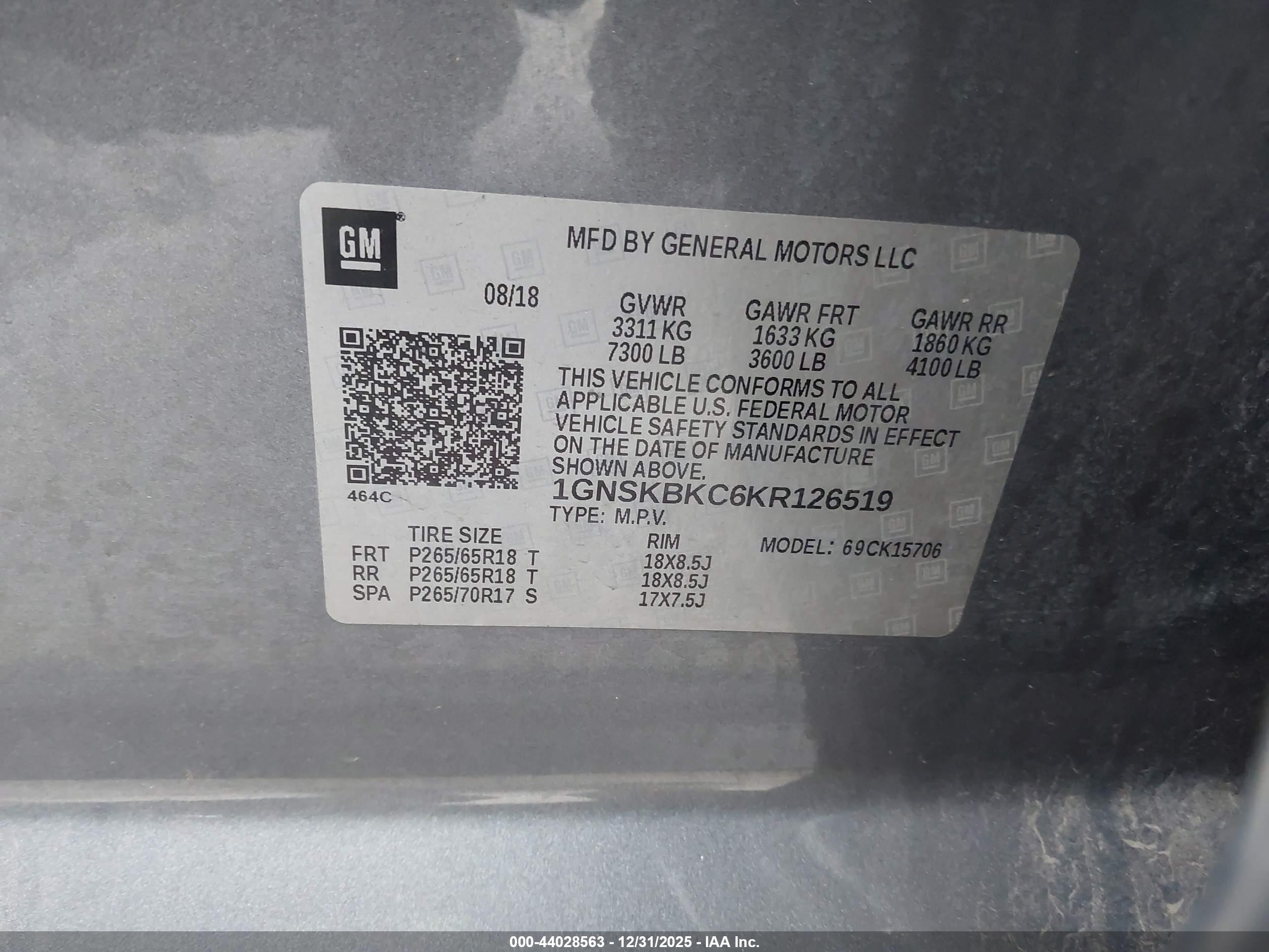 CHEVROLET TAHOE image 9
