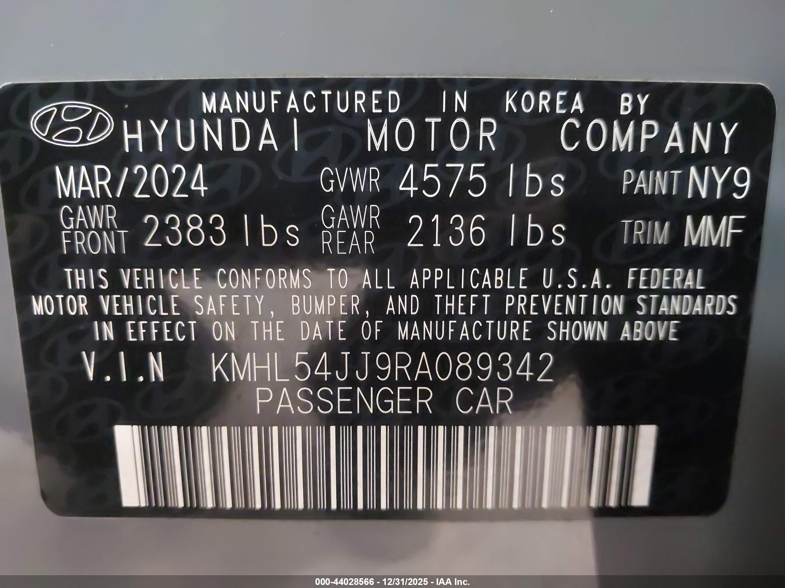 HYUNDAI SONATA image 9