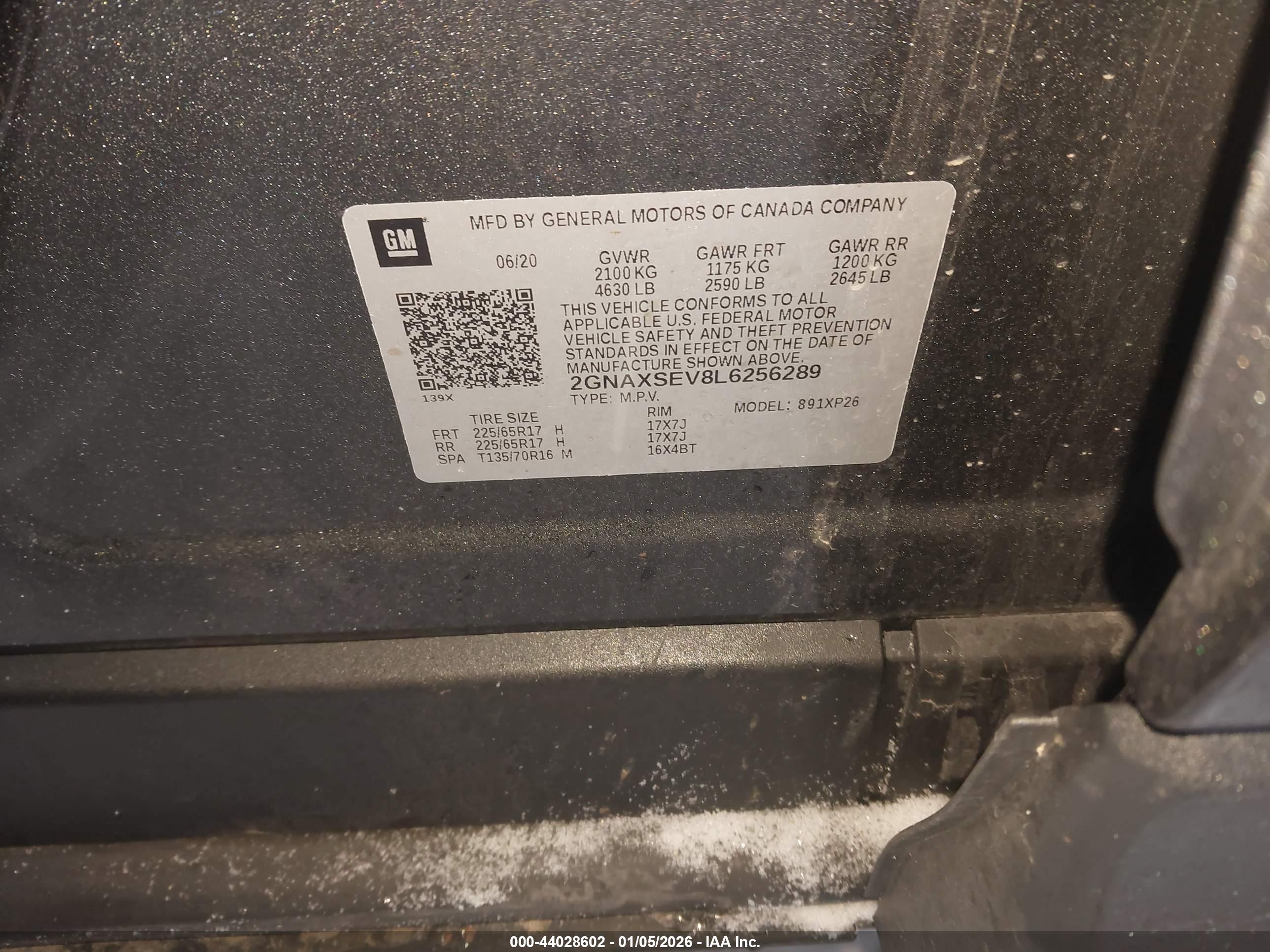 CHEVROLET EQUINOX image 9