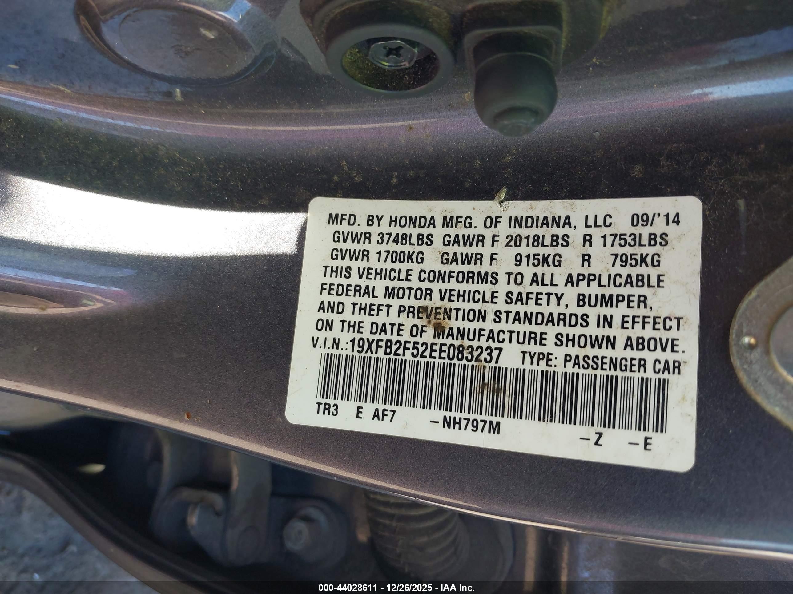 HONDA CIVIC image 9