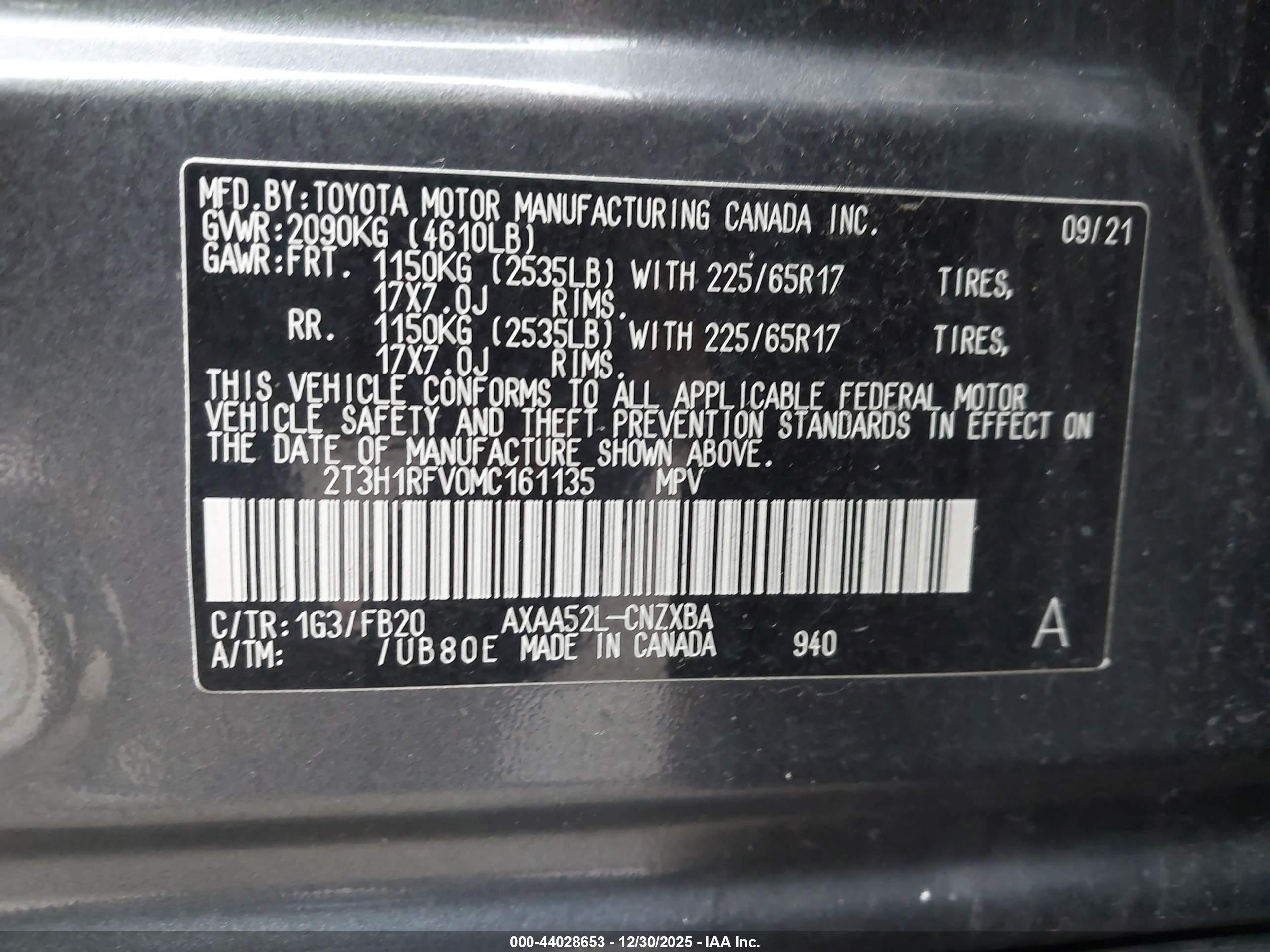 TOYOTA RAV4 image 9