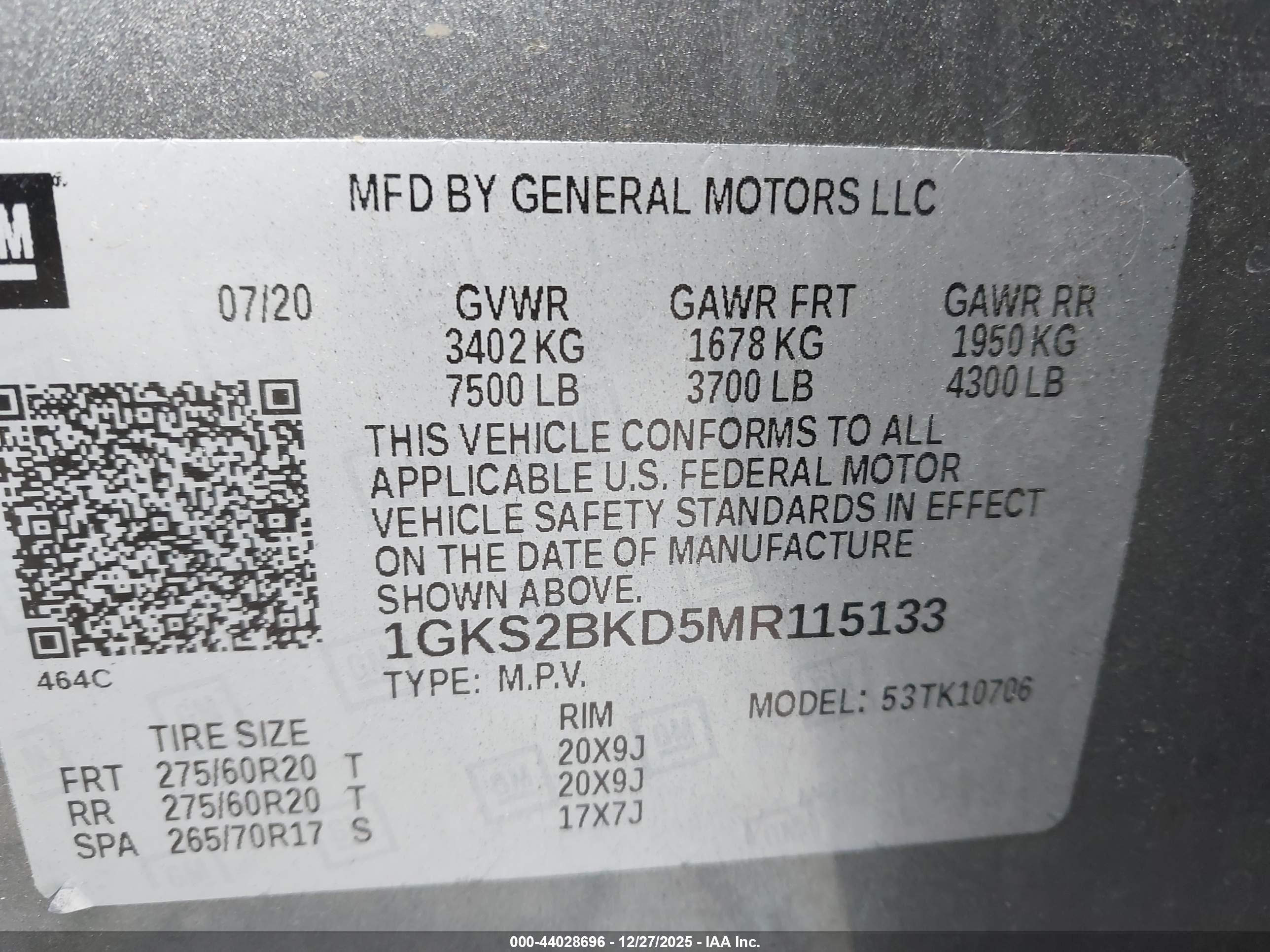GMC YUKON image 9