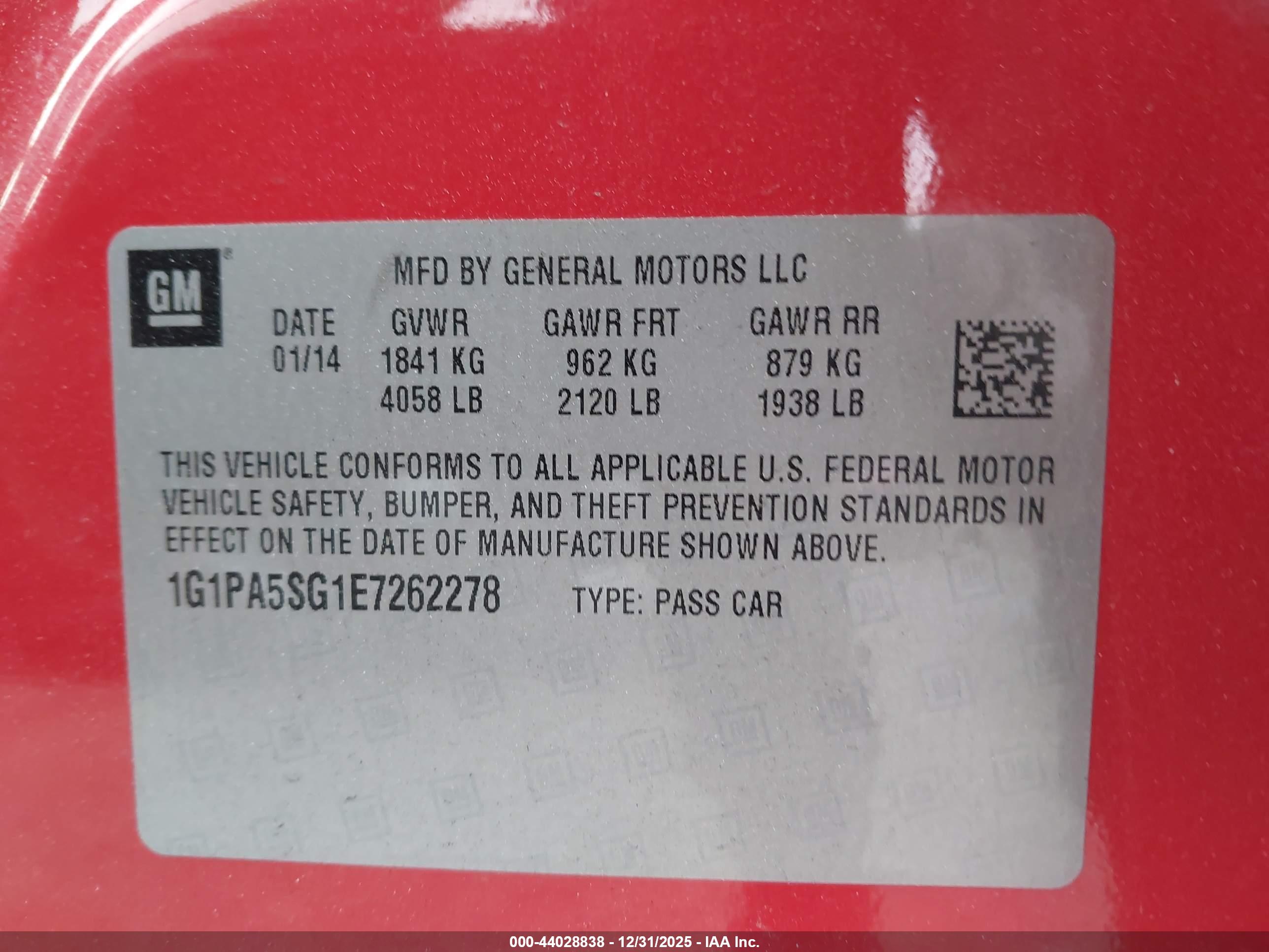 CHEVROLET CRUZE image 9