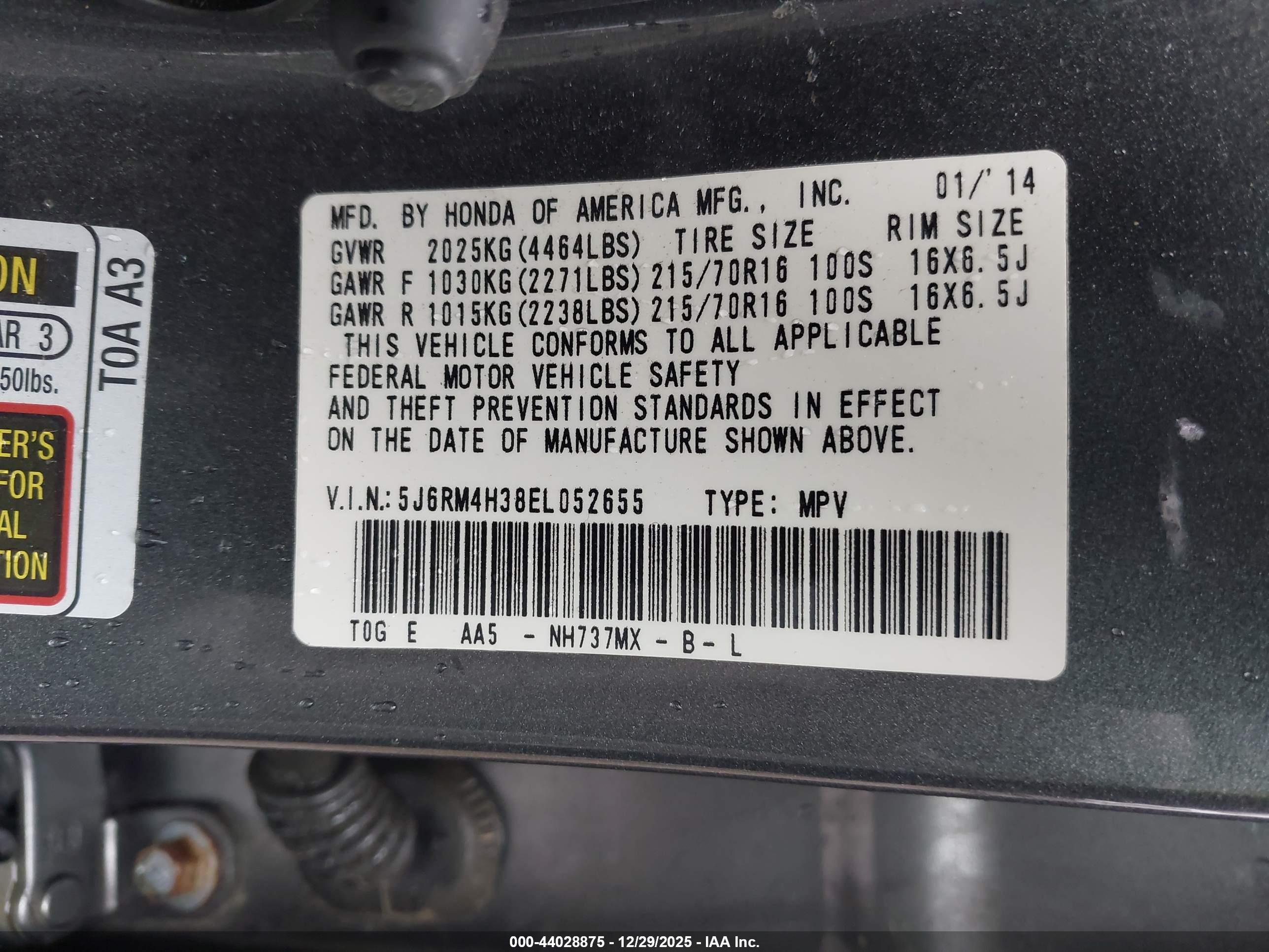 HONDA CR-V image 9