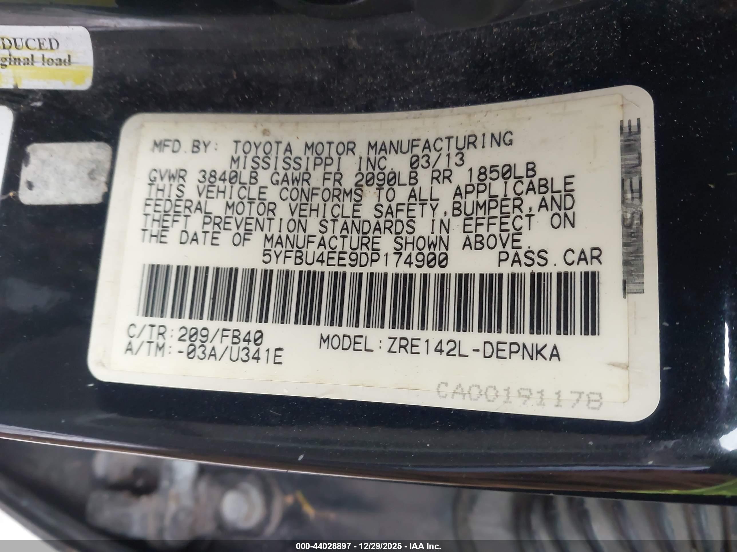 TOYOTA COROLLA image 9