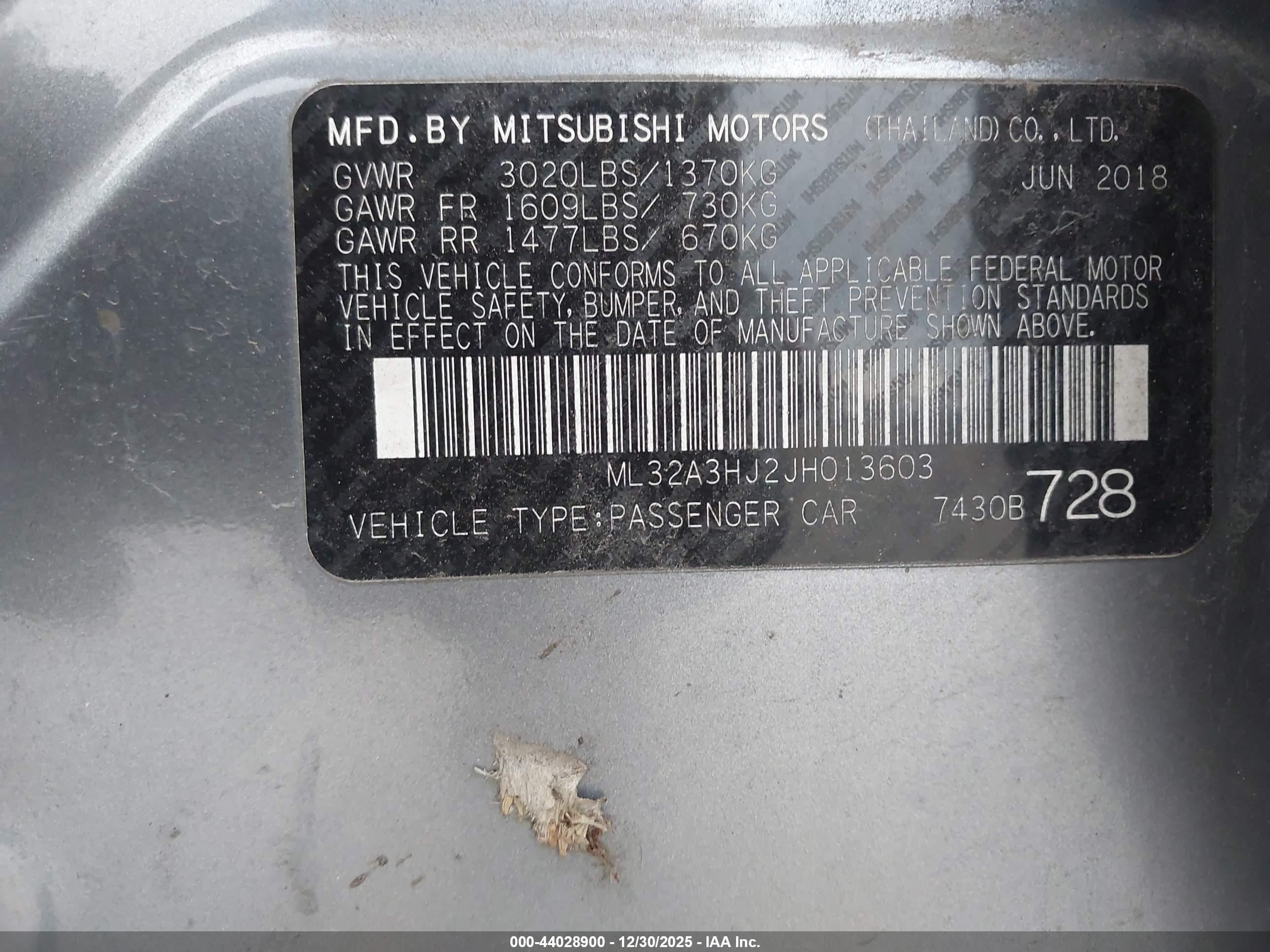 MITSUBISHI MIRAGE image 9