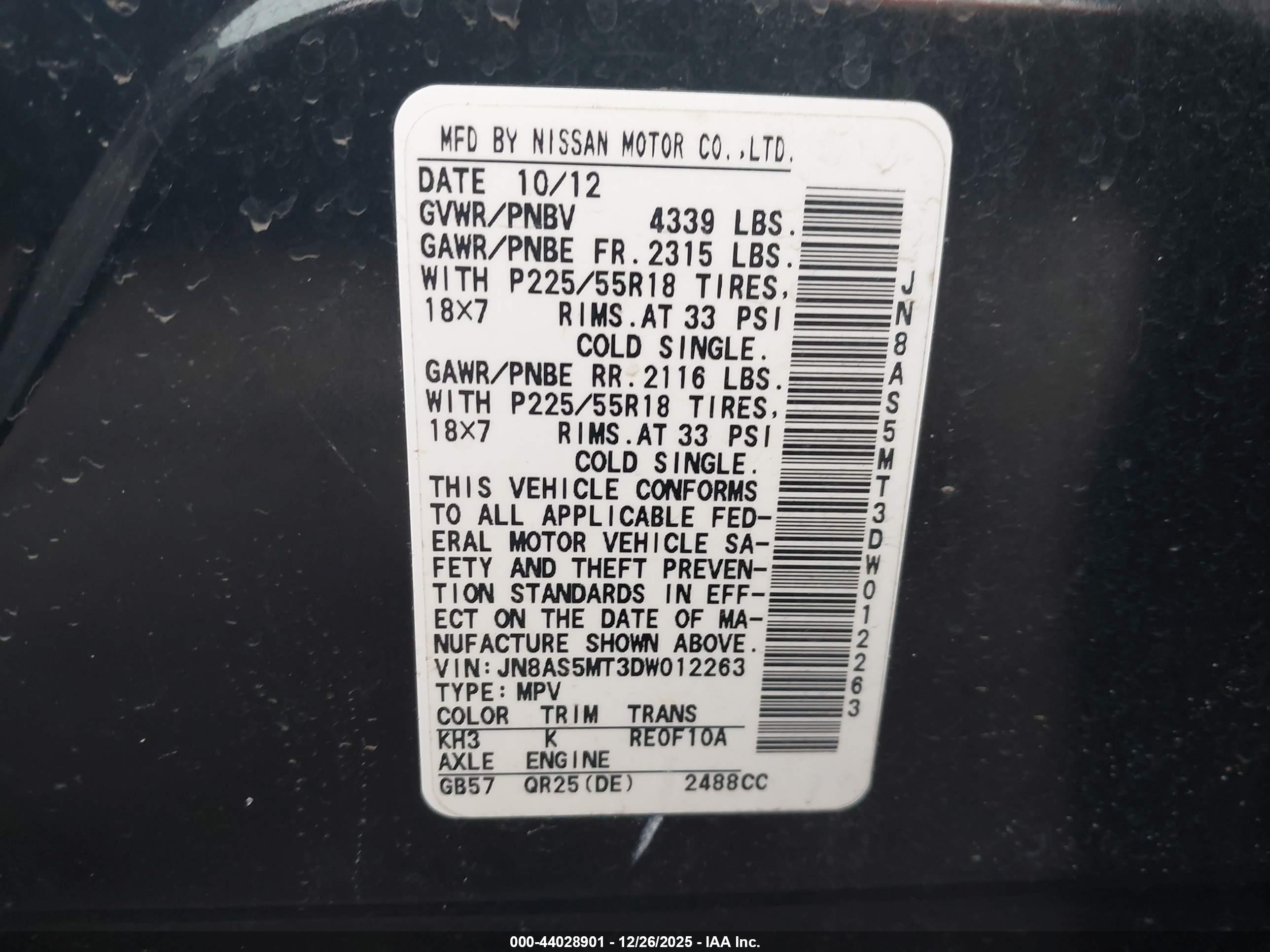 NISSAN ROGUE image 9