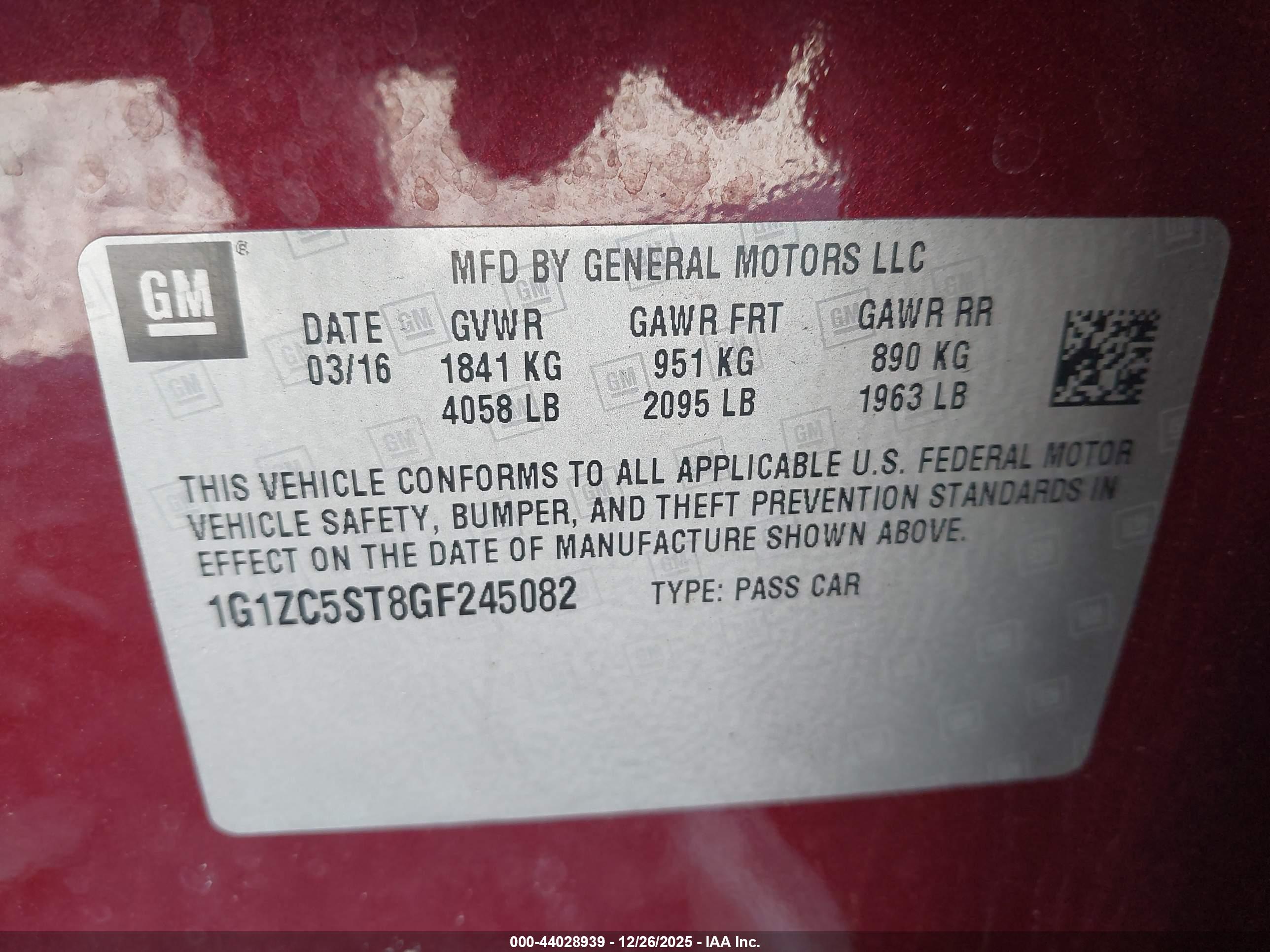 CHEVROLET MALIBU image 9