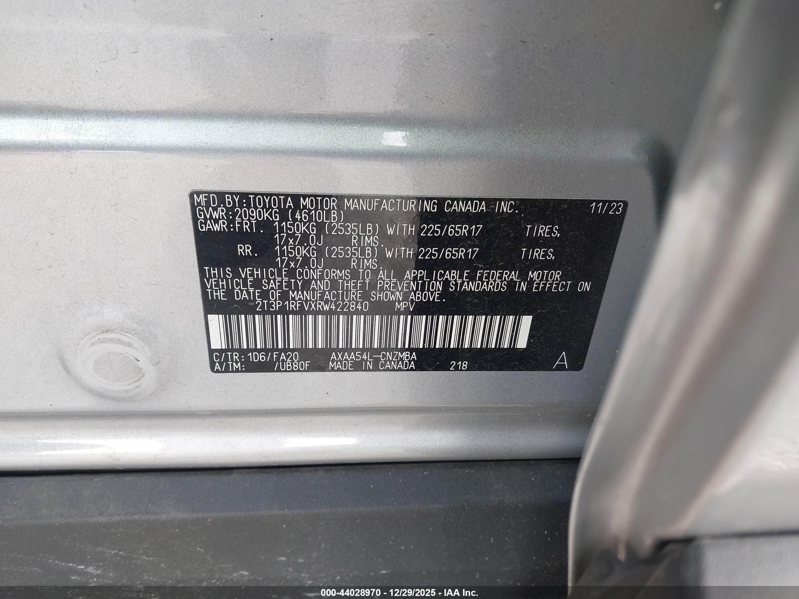 TOYOTA RAV4 image 9