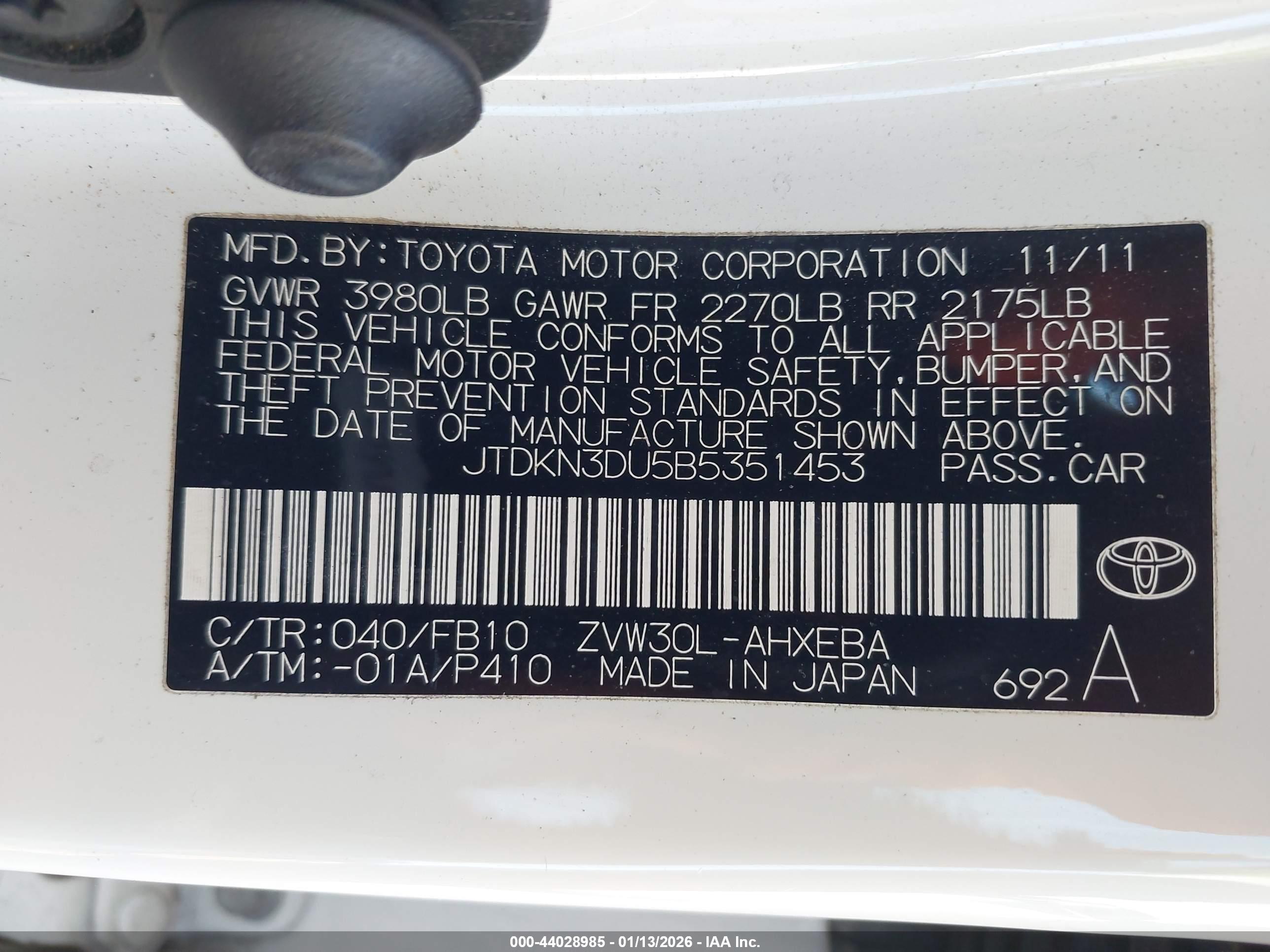 TOYOTA PRIUS image 9