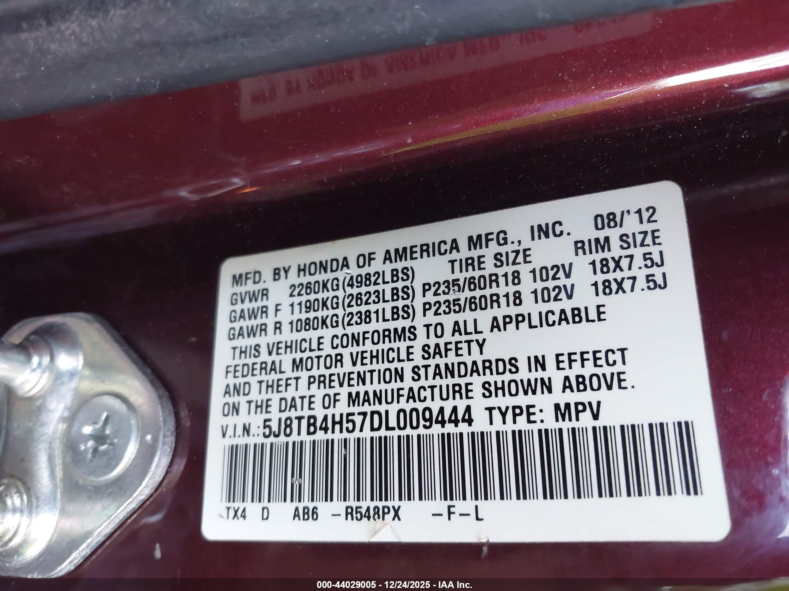 ACURA RDX image 9