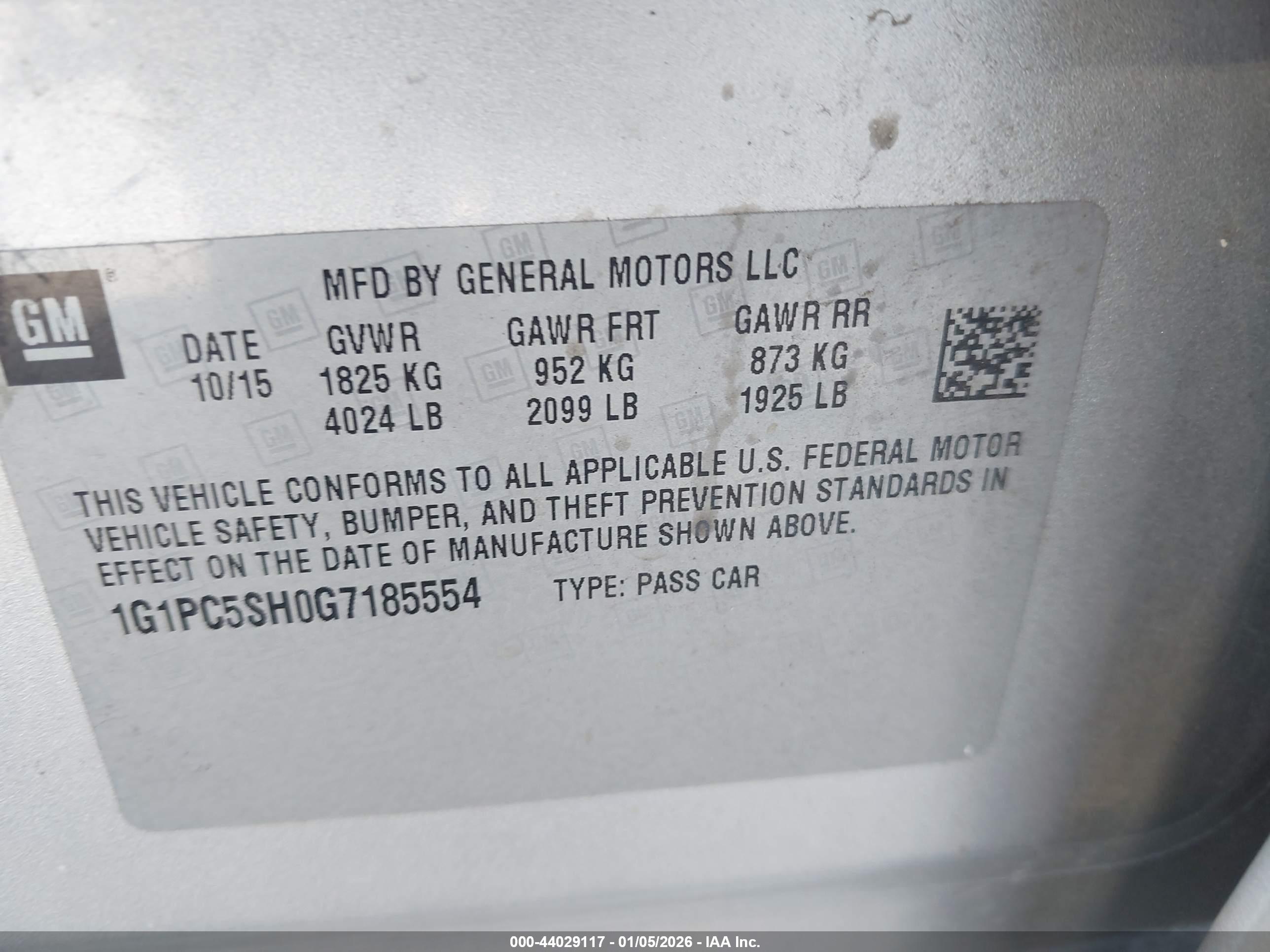 CHEVROLET CRUZE image 9