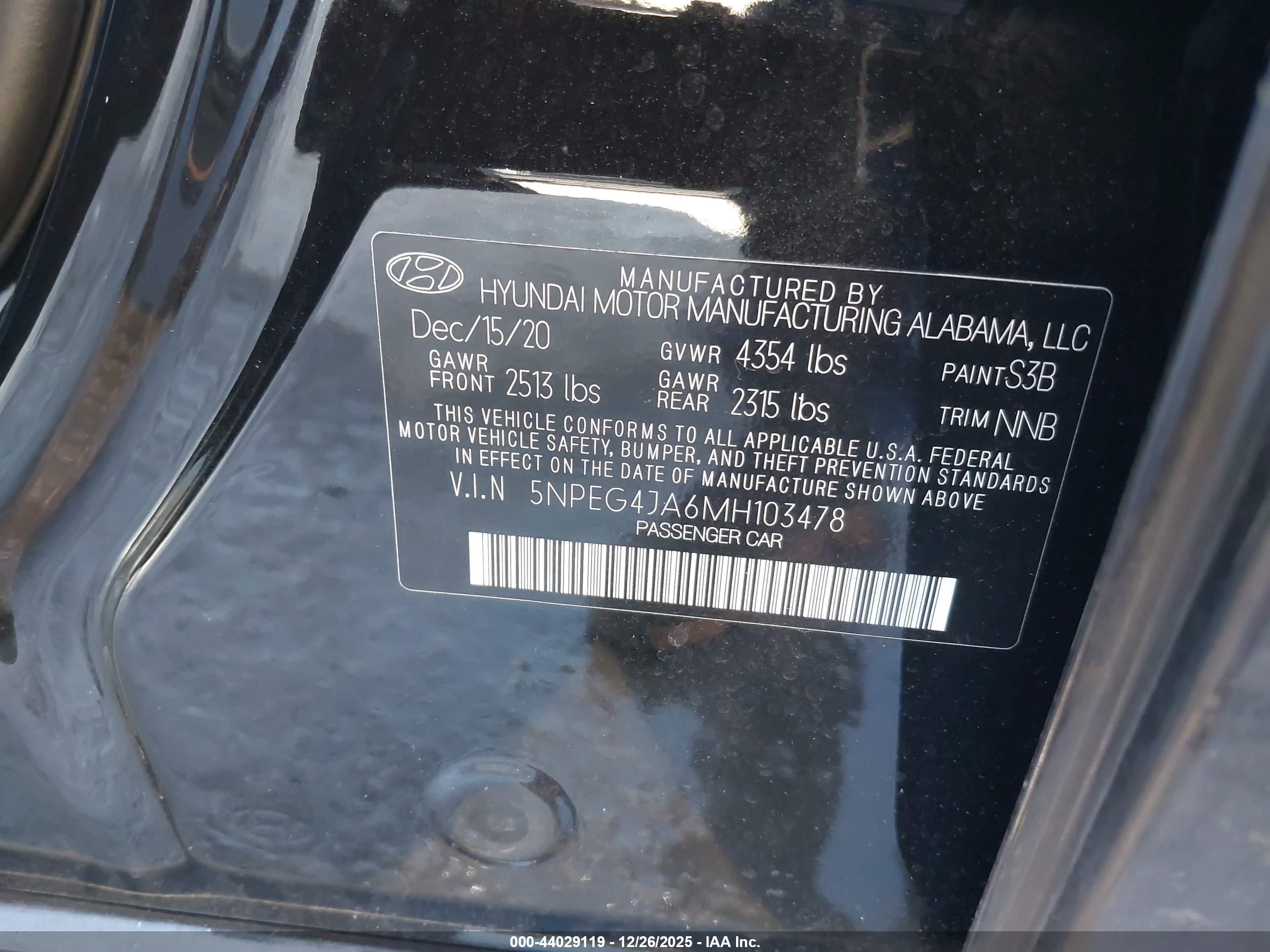 HYUNDAI SONATA image 9