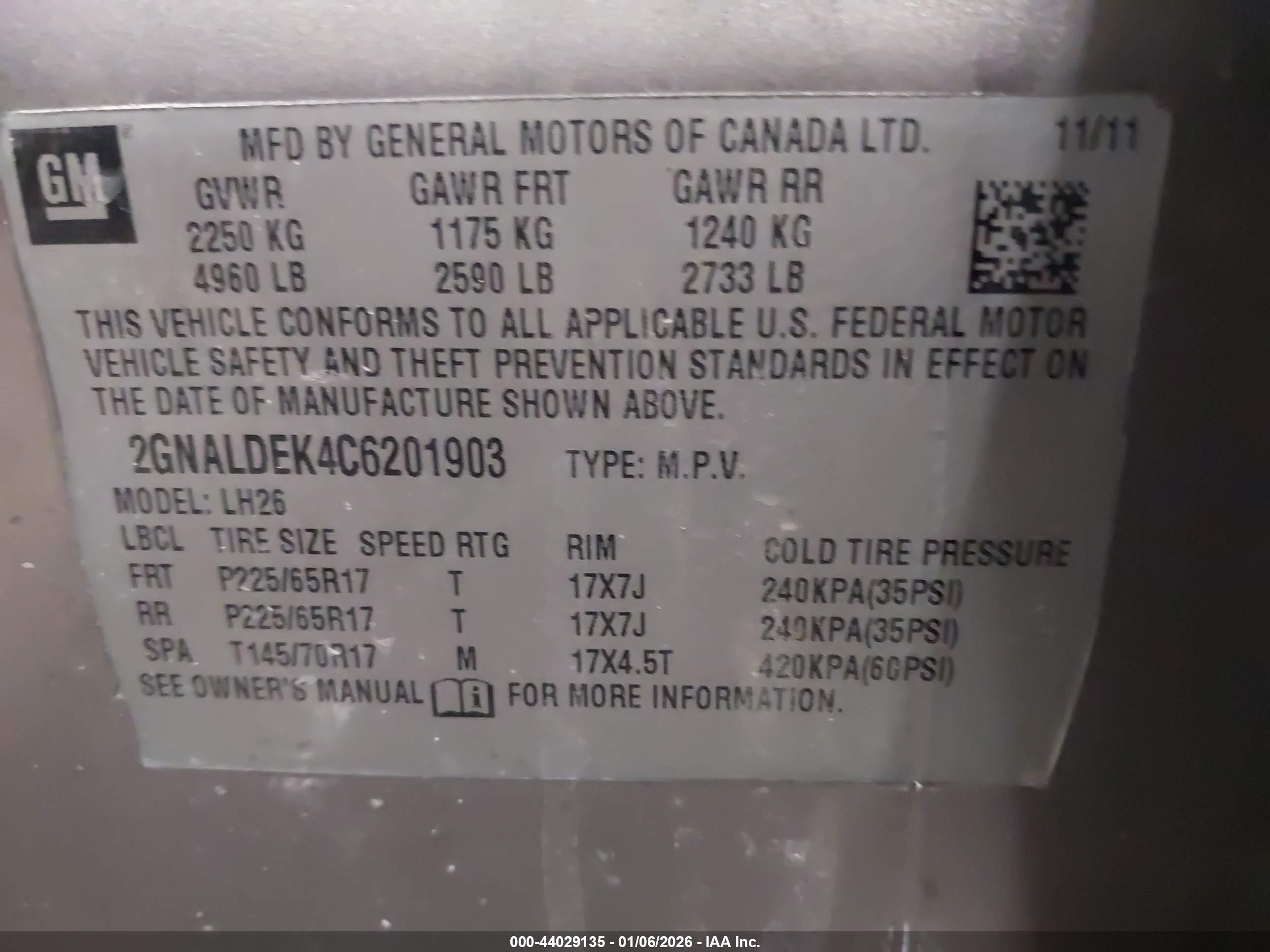 CHEVROLET EQUINOX image 9