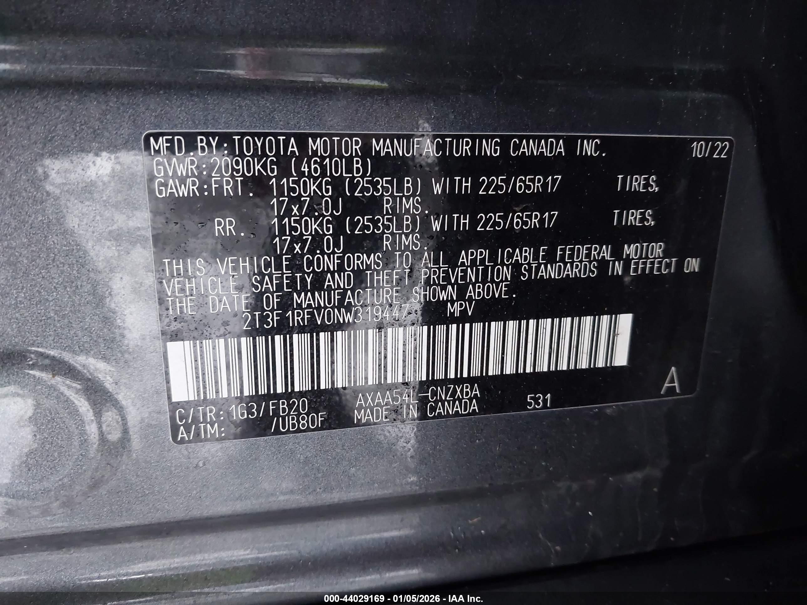 TOYOTA RAV4 image 9