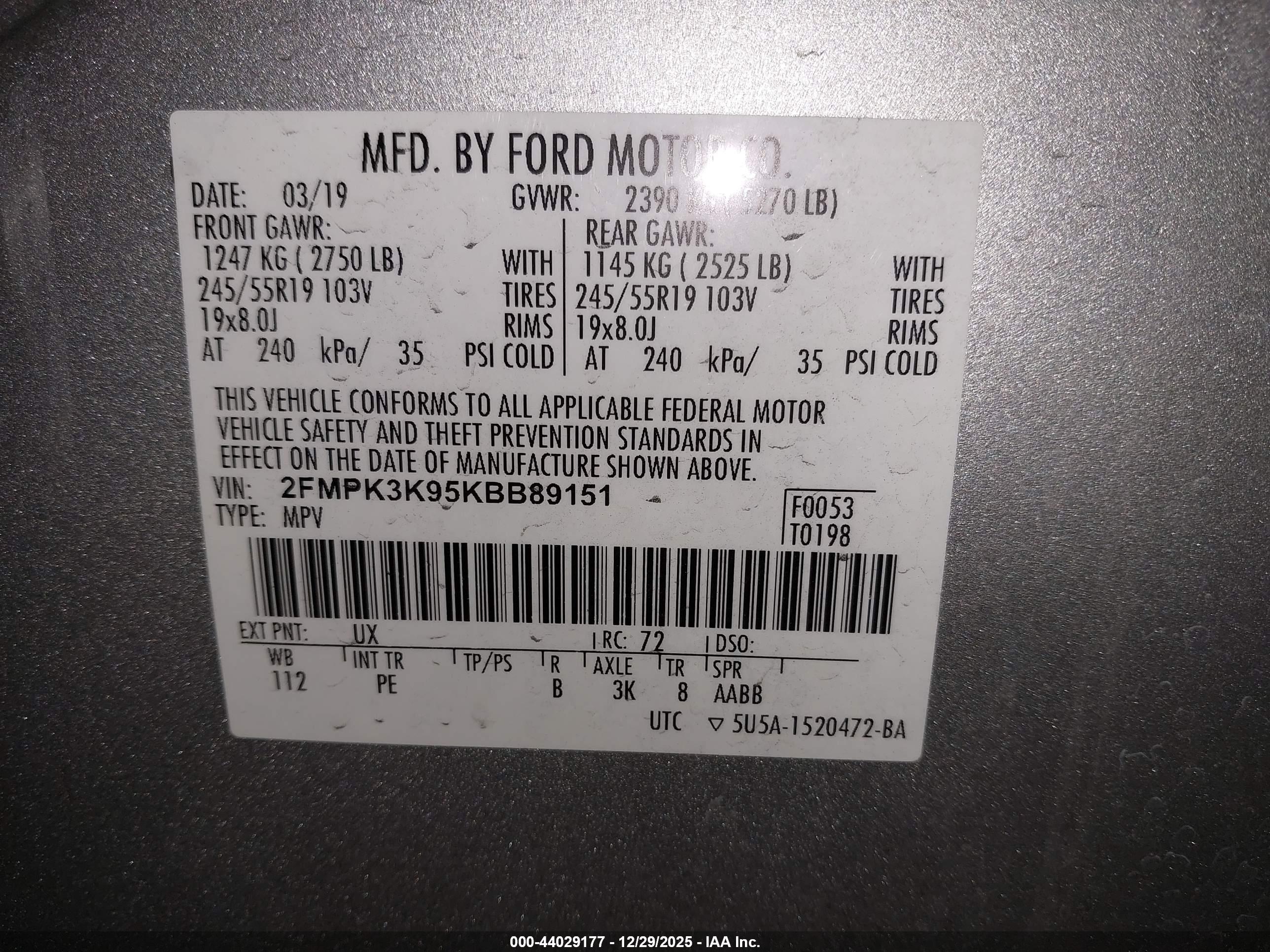 FORD EDGE image 9