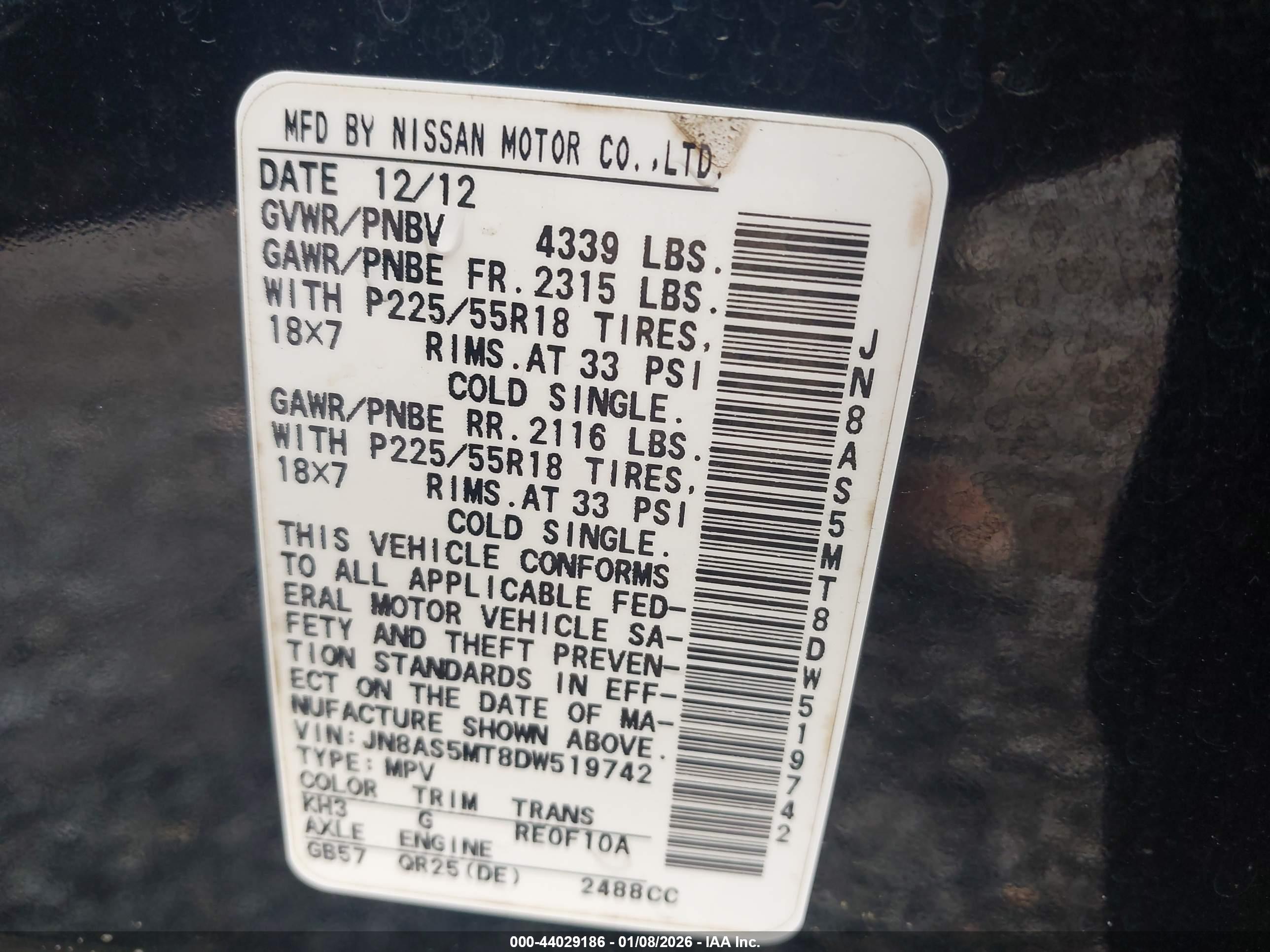 NISSAN ROGUE image 9