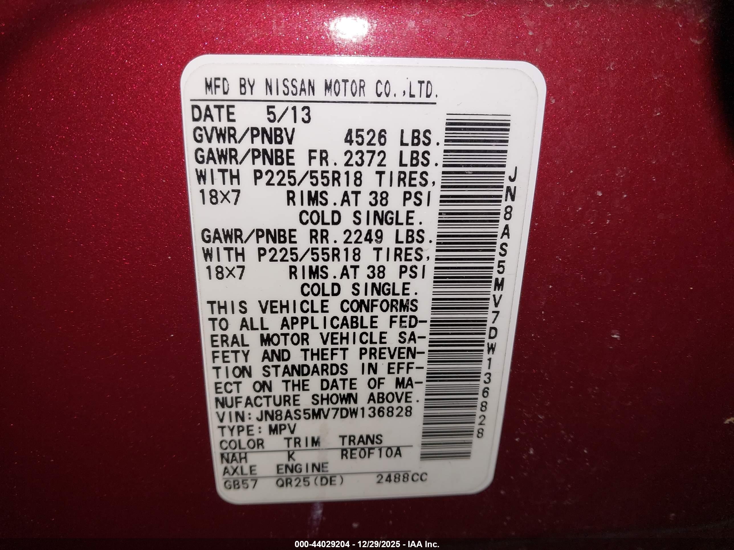 NISSAN ROGUE image 9