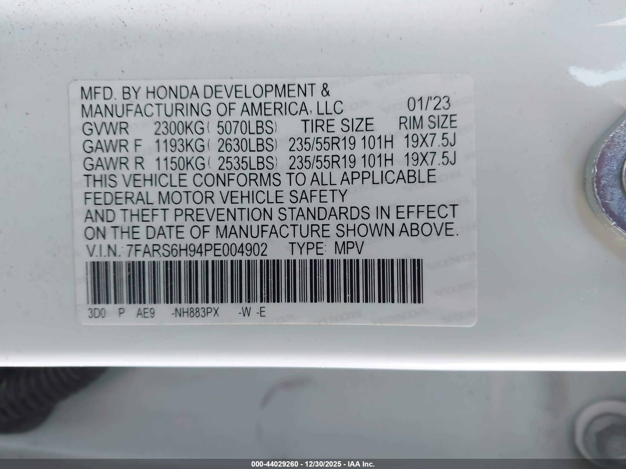 HONDA CR-V image 9
