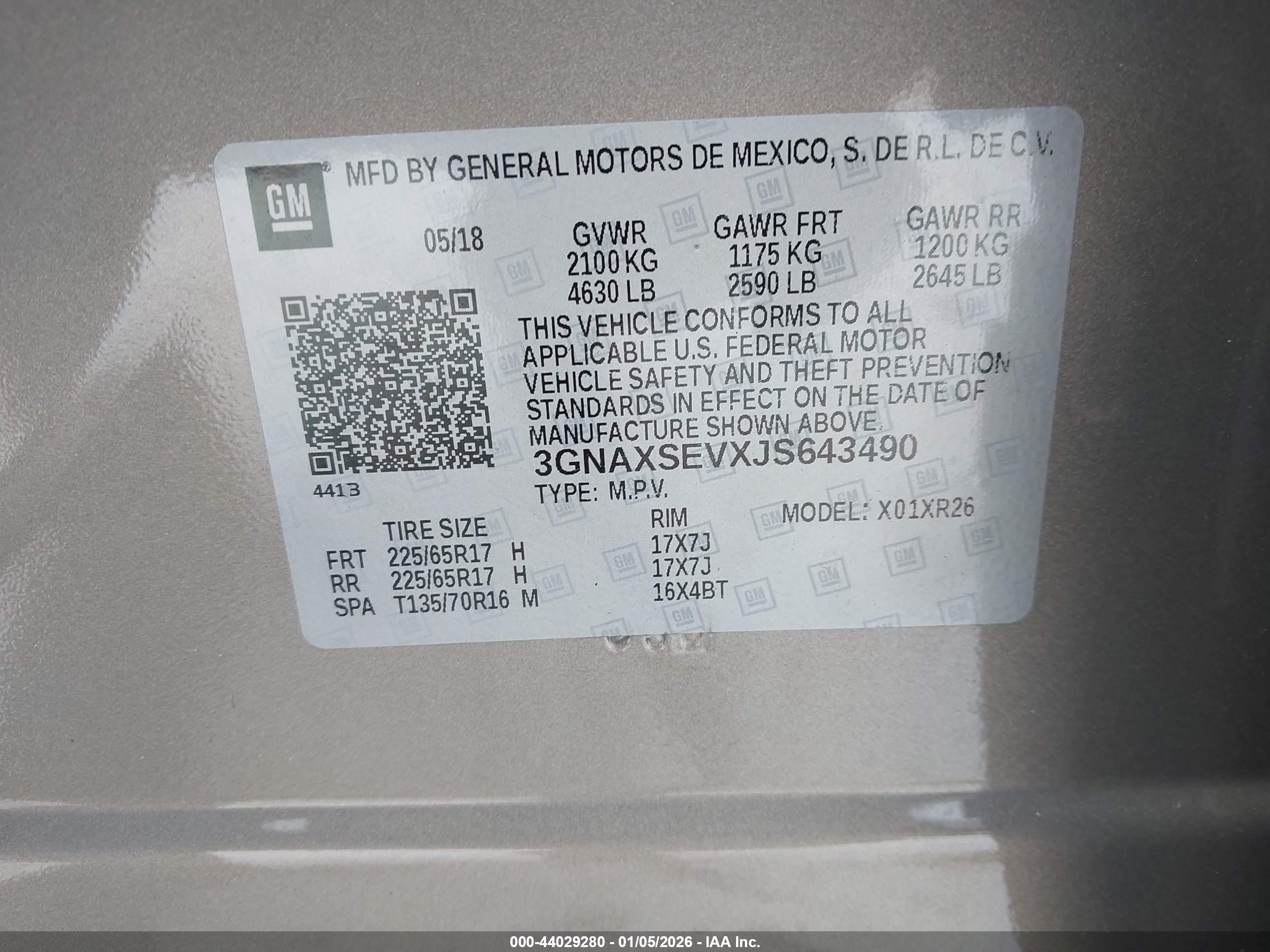 CHEVROLET EQUINOX image 9