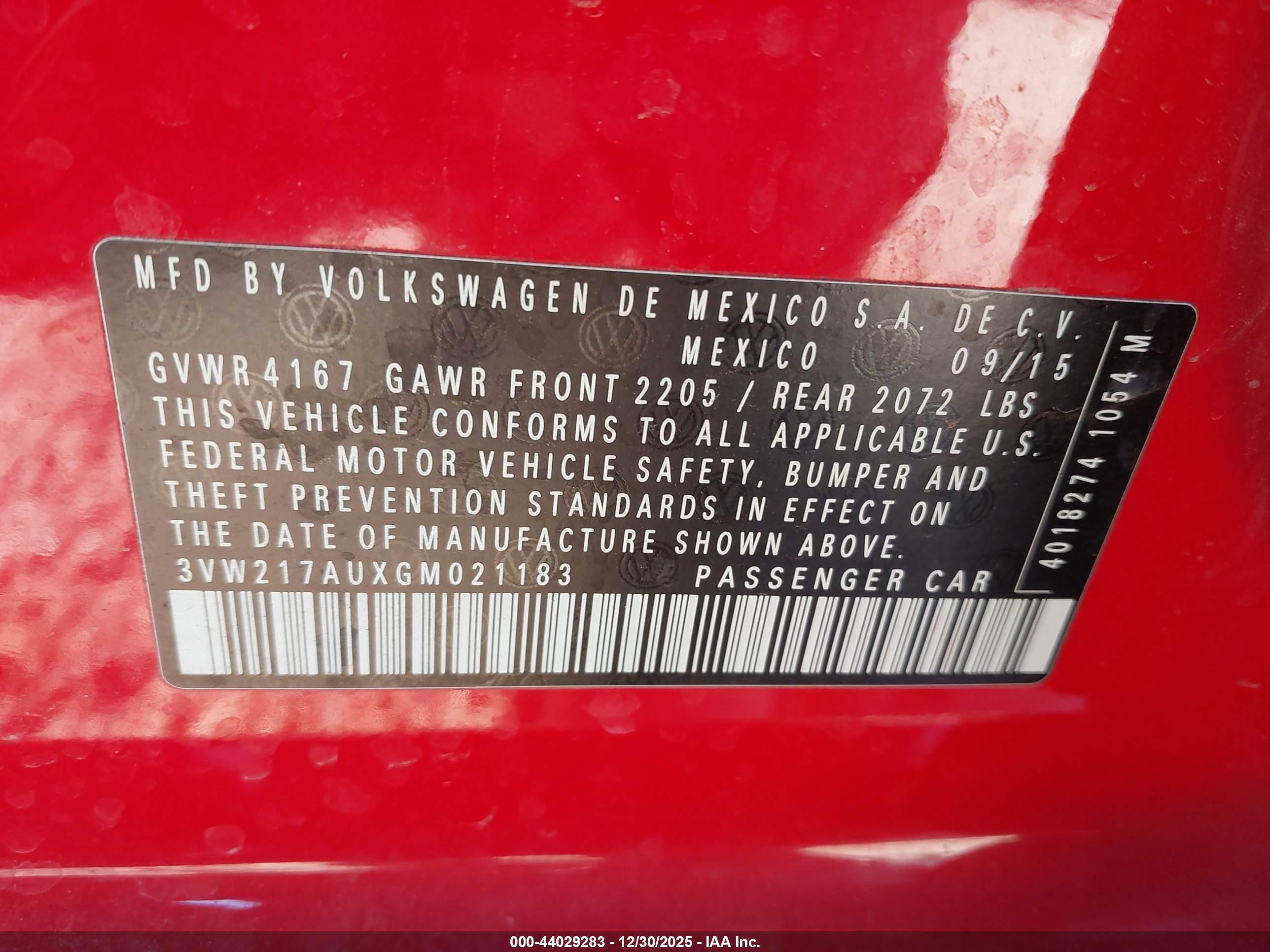 VOLKSWAGEN GOLF image 9