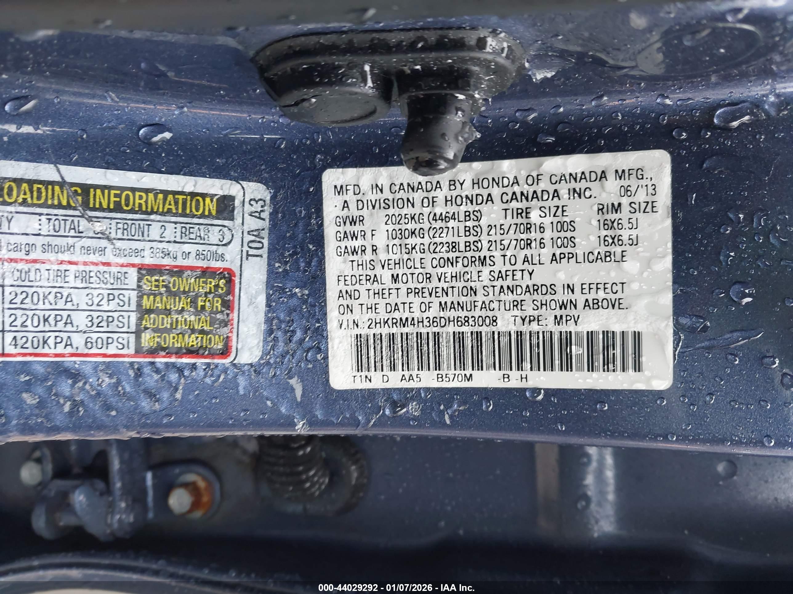 HONDA CR-V image 9