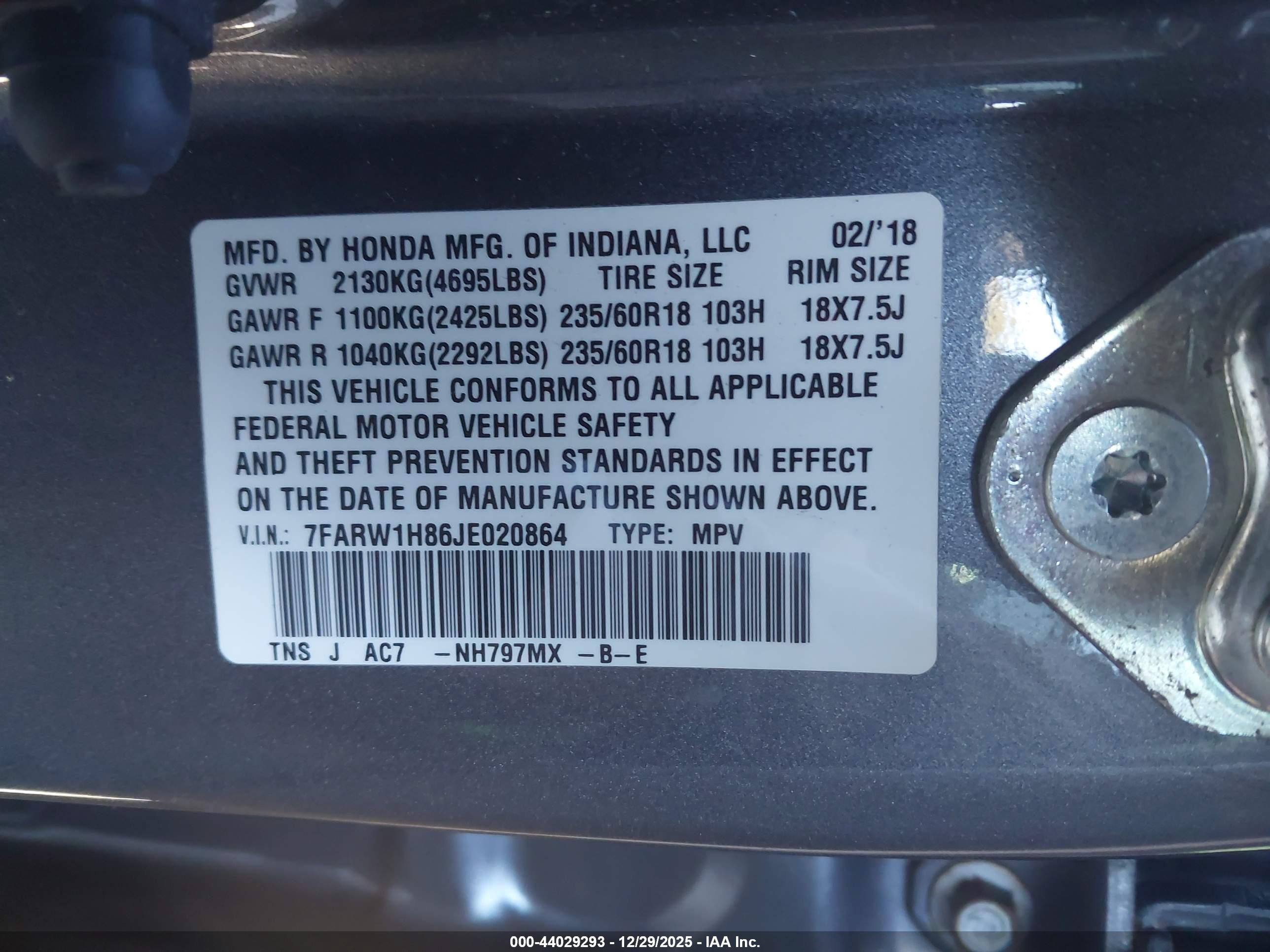 HONDA CR-V image 9