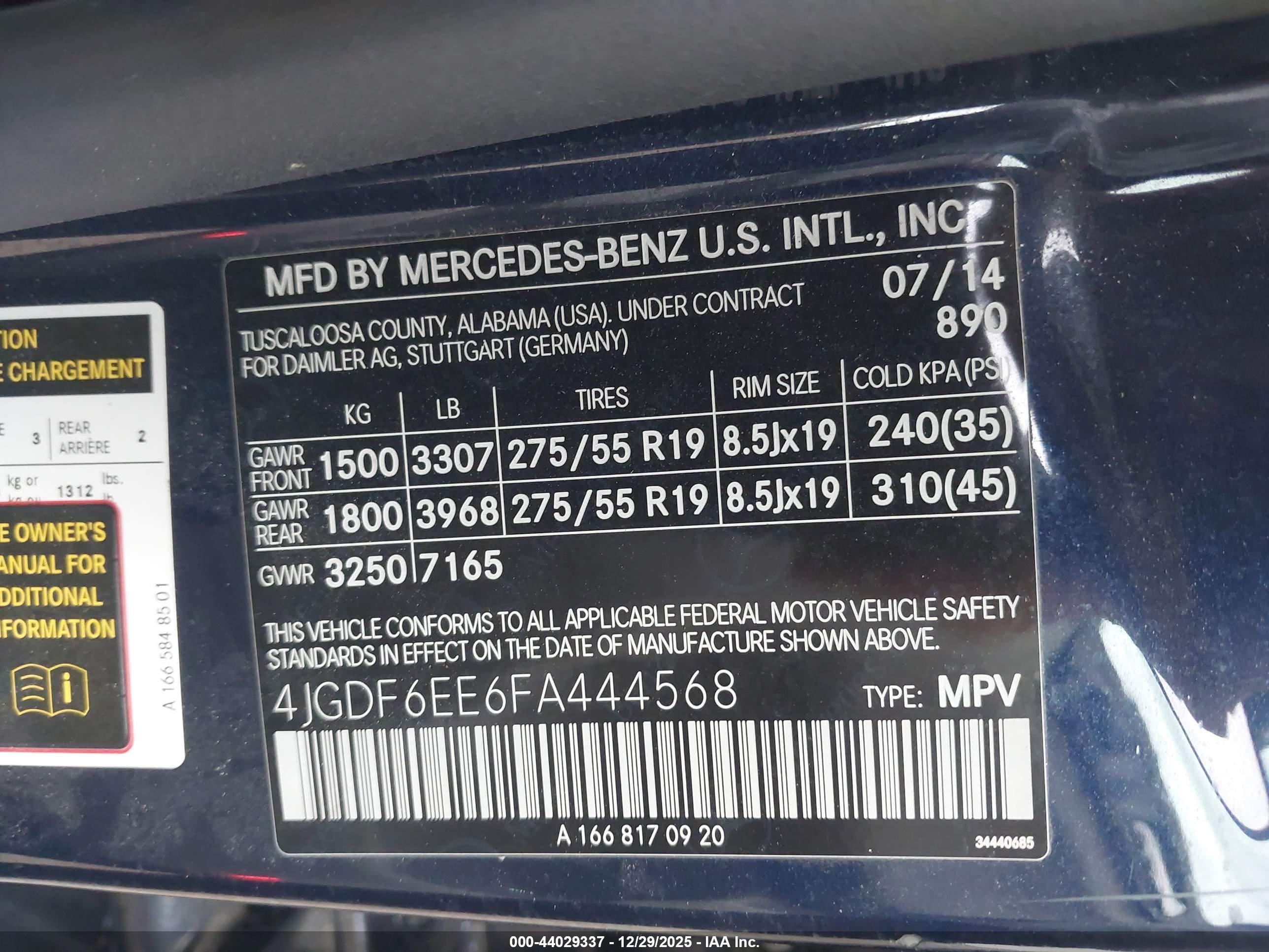 MERCEDES-BENZ GL image 9