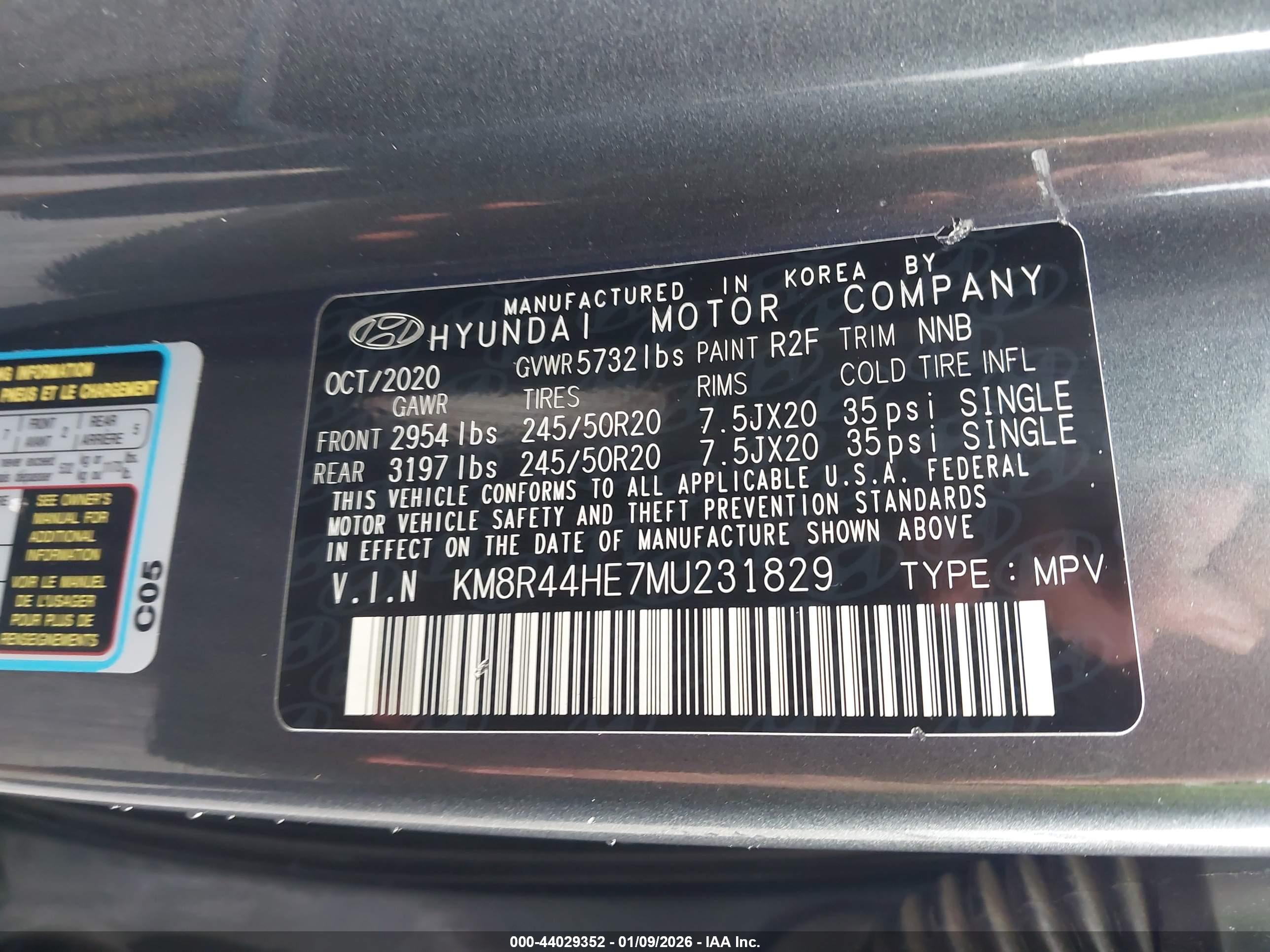 HYUNDAI PALISADE image 9