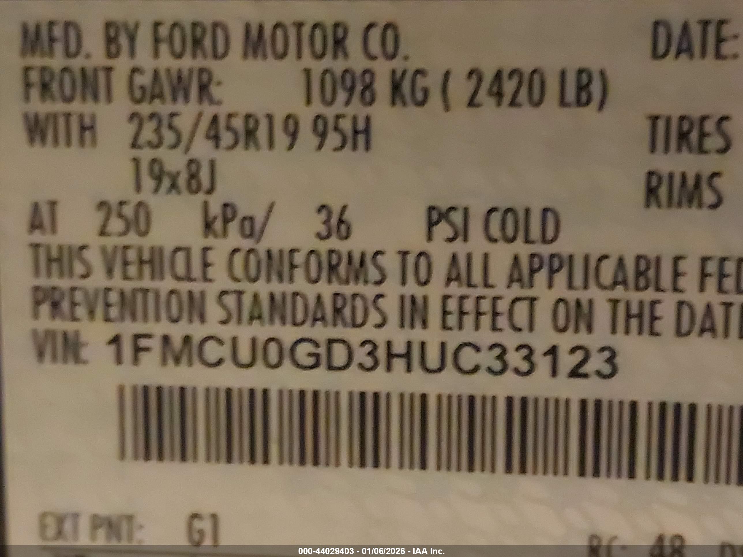 FORD ESCAPE image 9