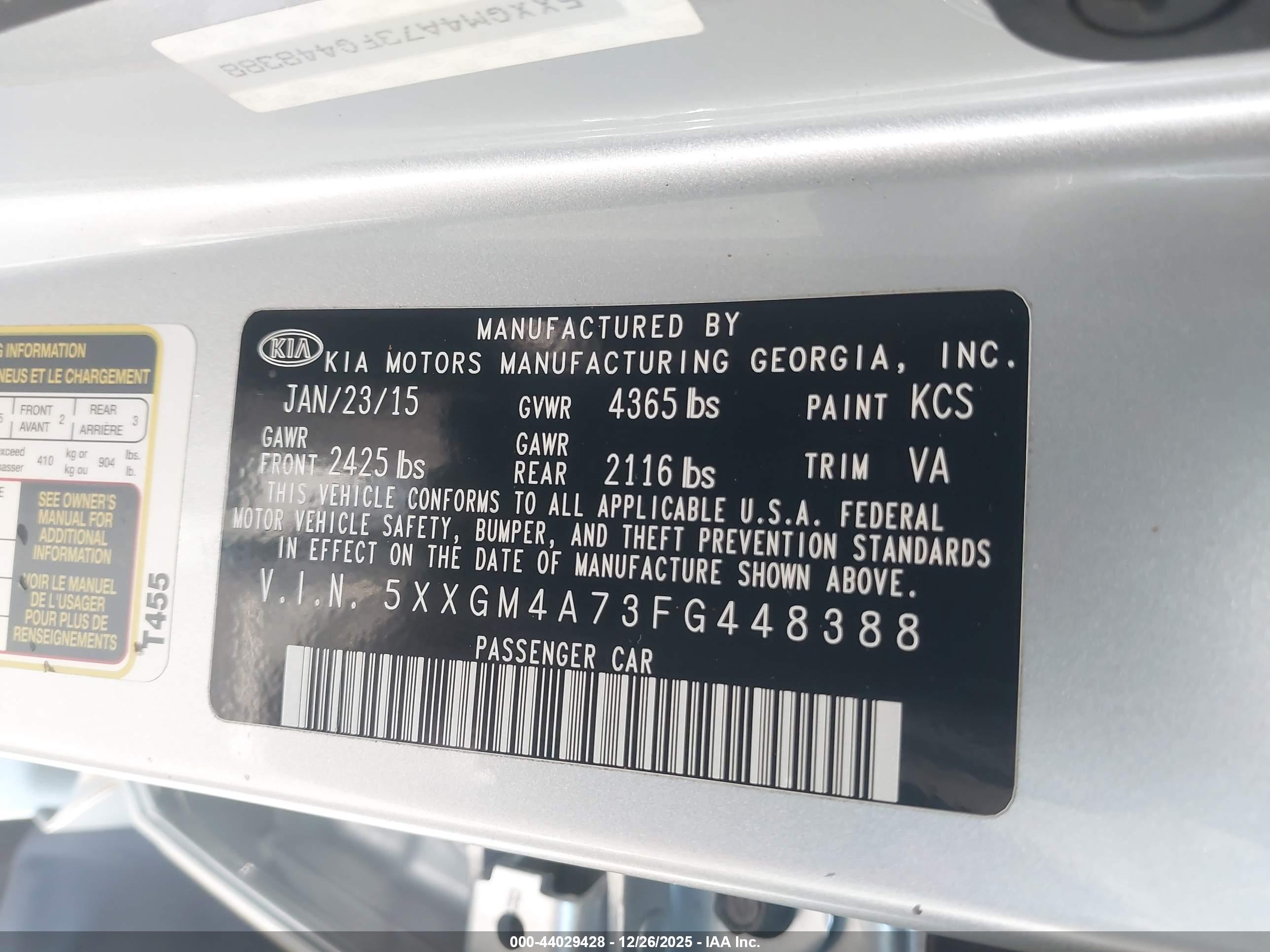 KIA OPTIMA image 9