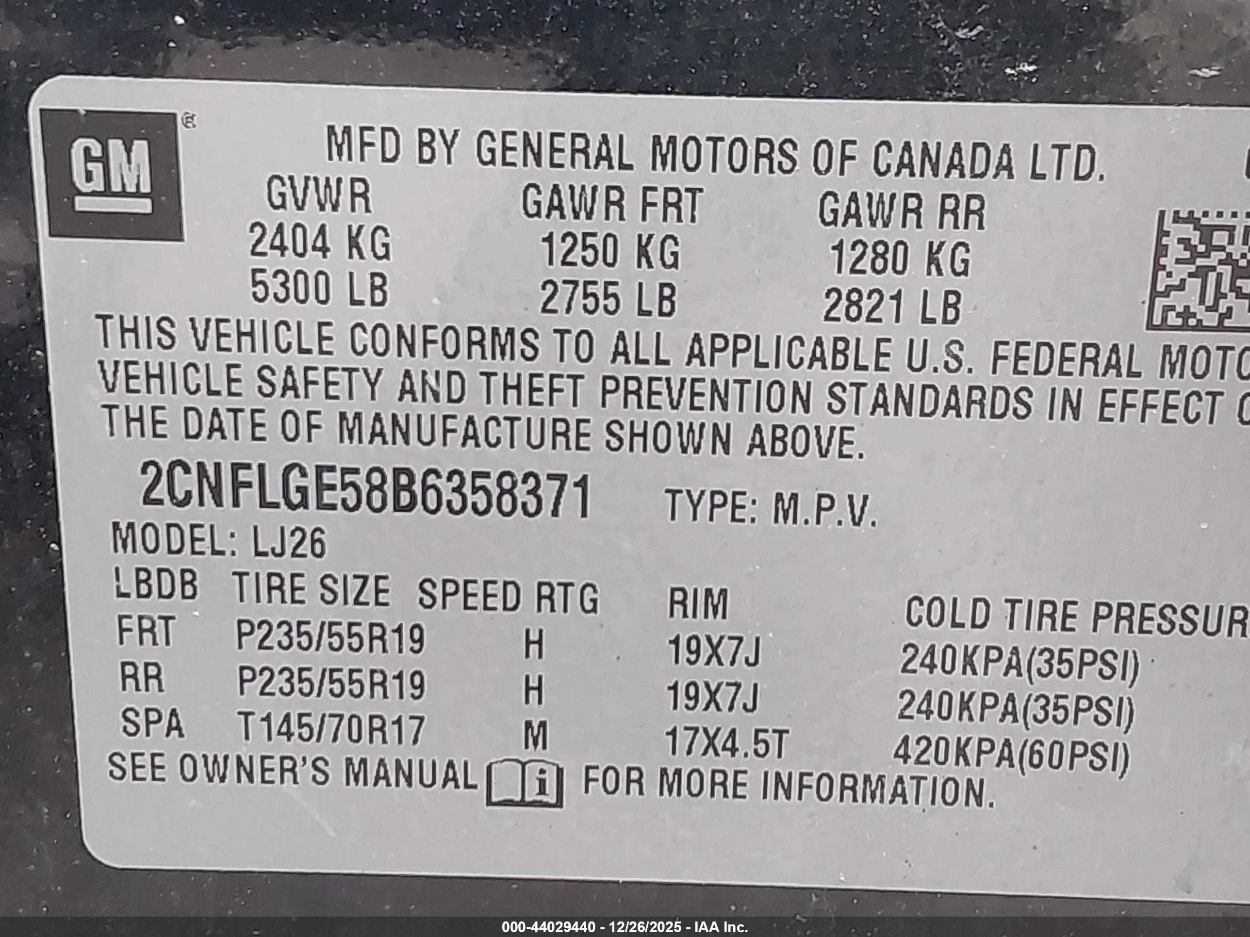 CHEVROLET EQUINOX image 9