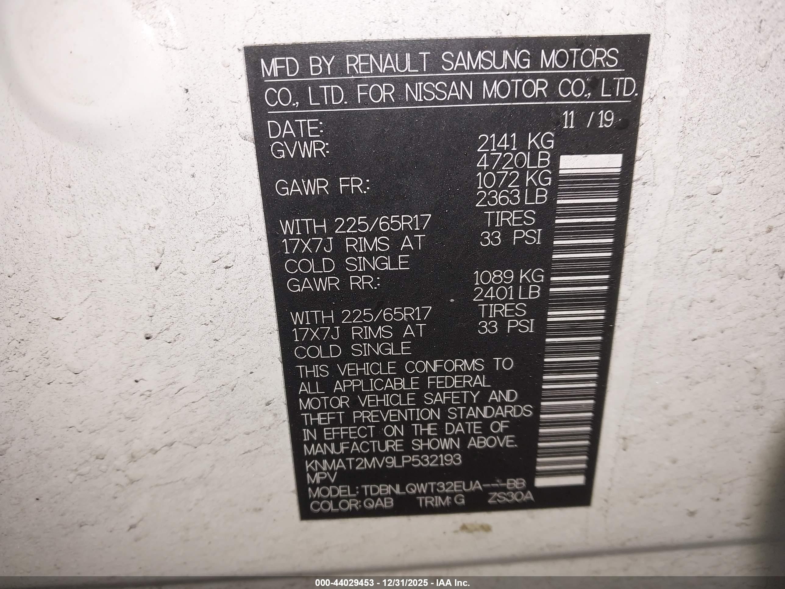 NISSAN ROGUE image 9