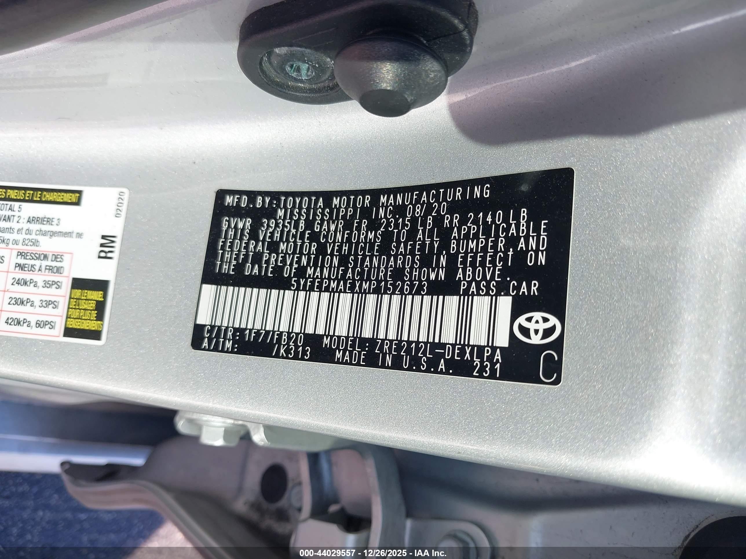 TOYOTA COROLLA image 9