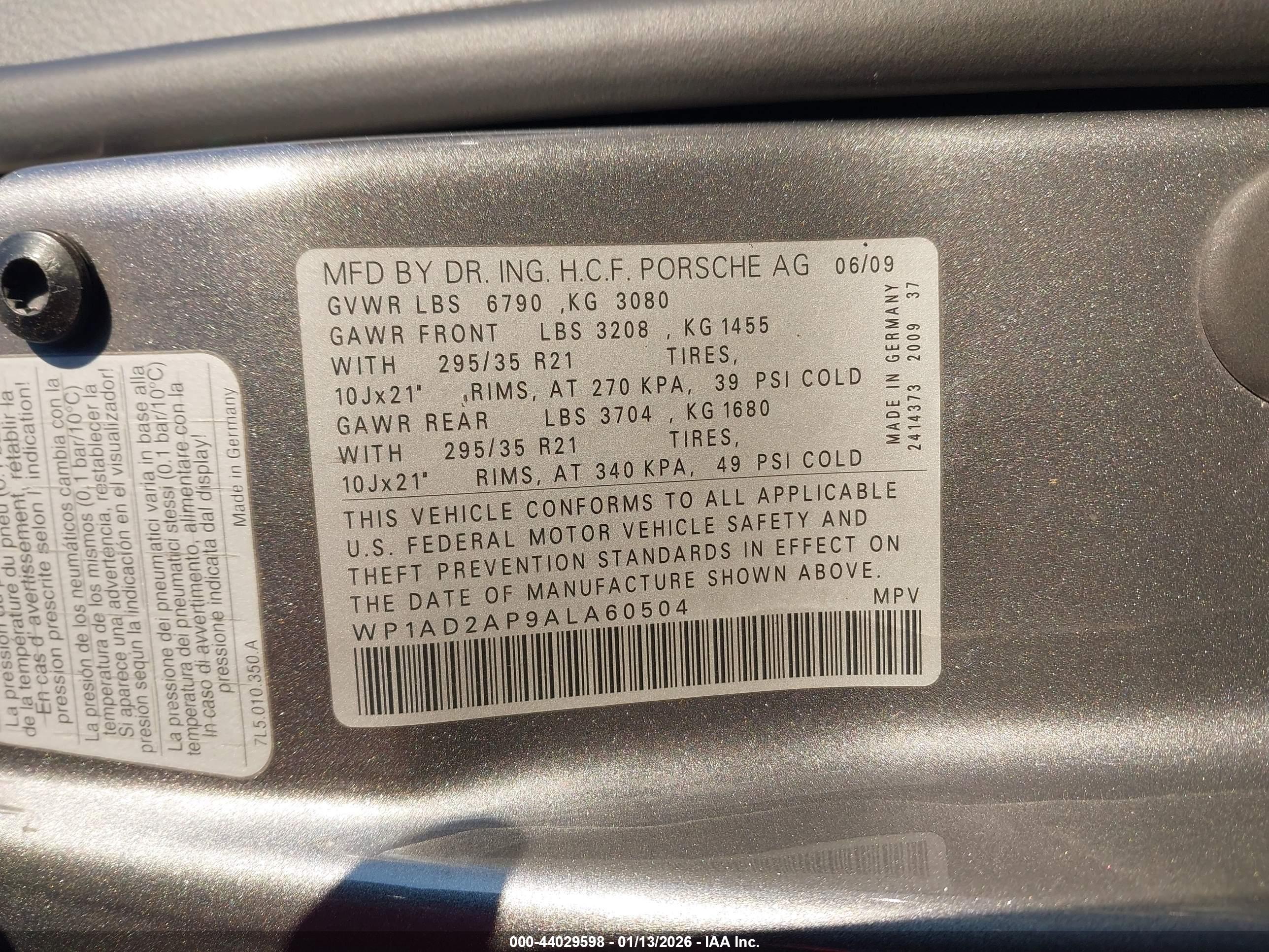 PORSCHE CAYENNE image 9