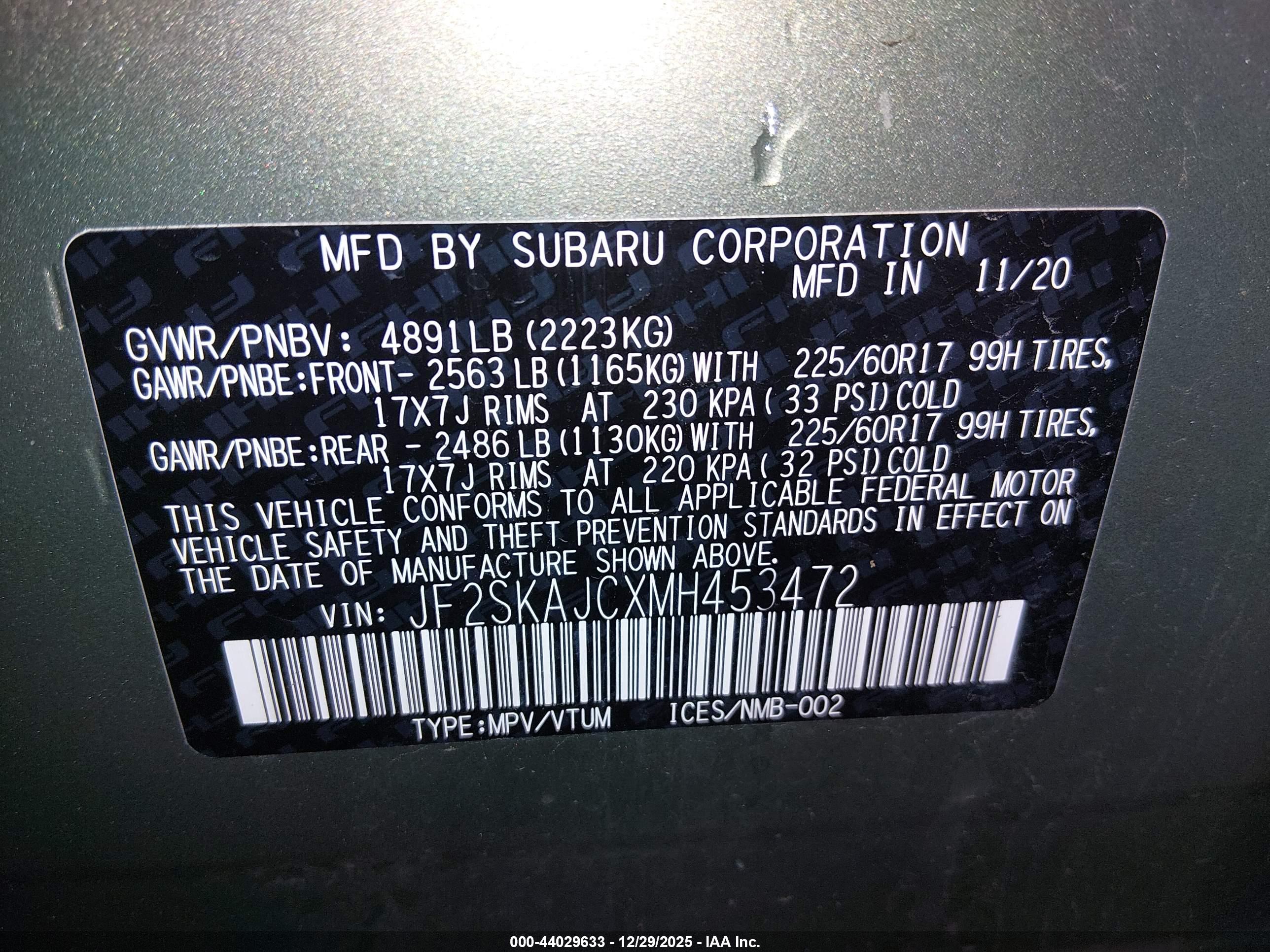 SUBARU FORESTER image 9