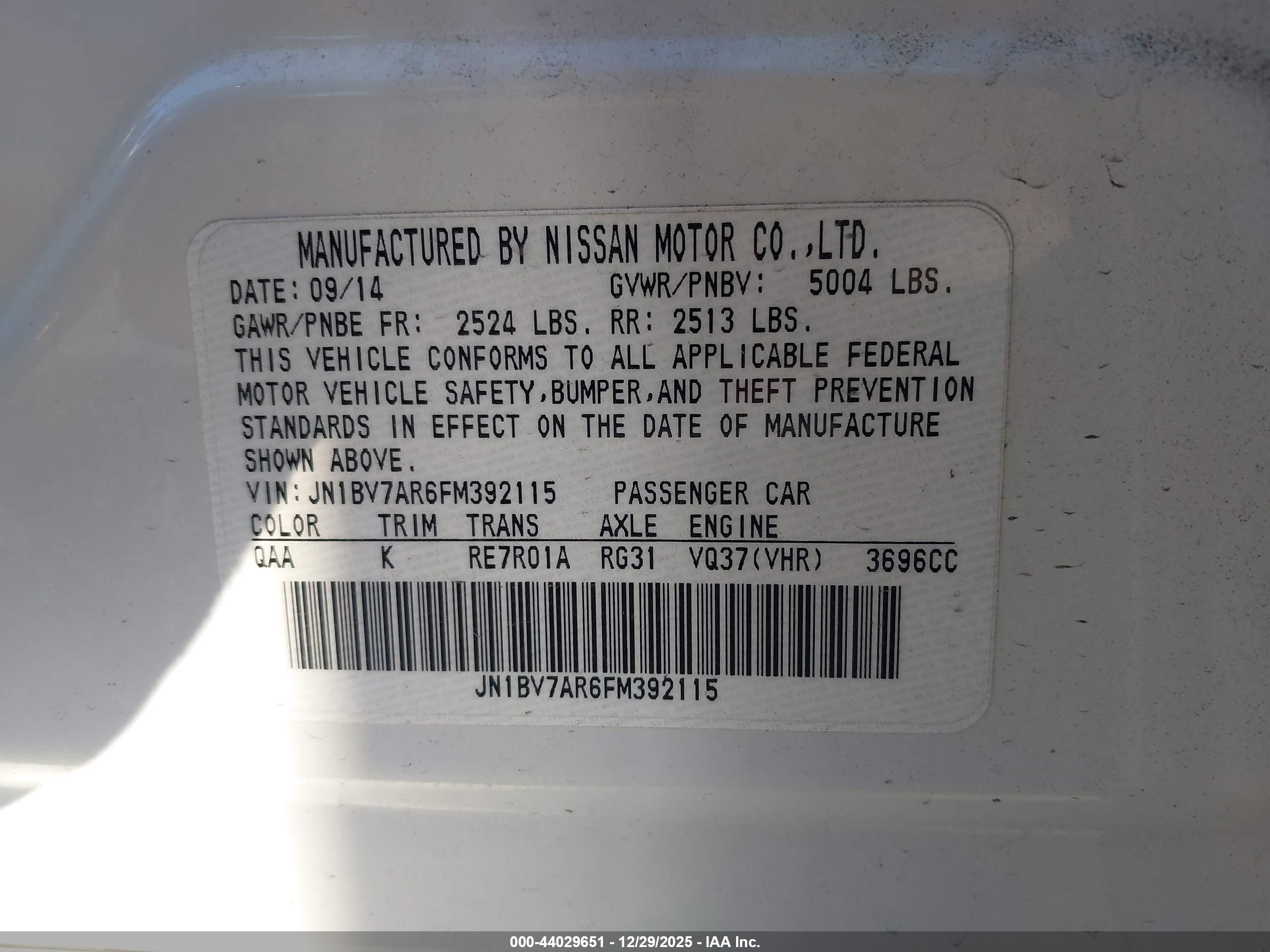INFINITI Q50 image 9