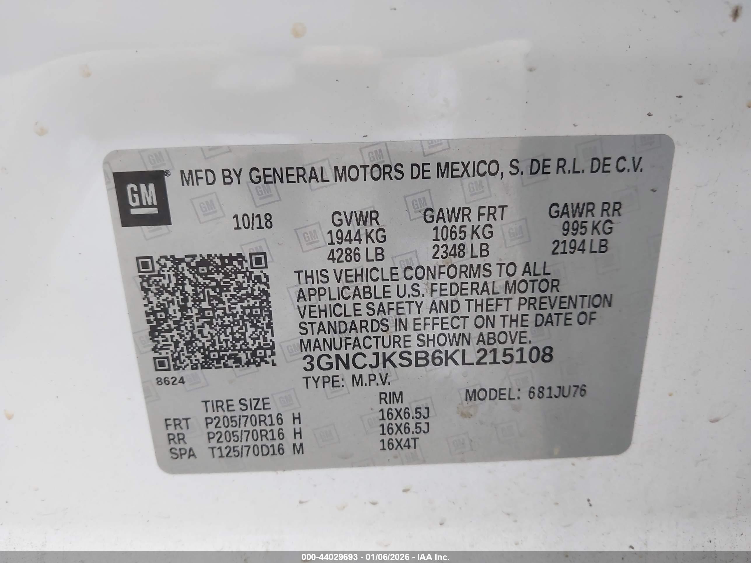 CHEVROLET TRAX image 9