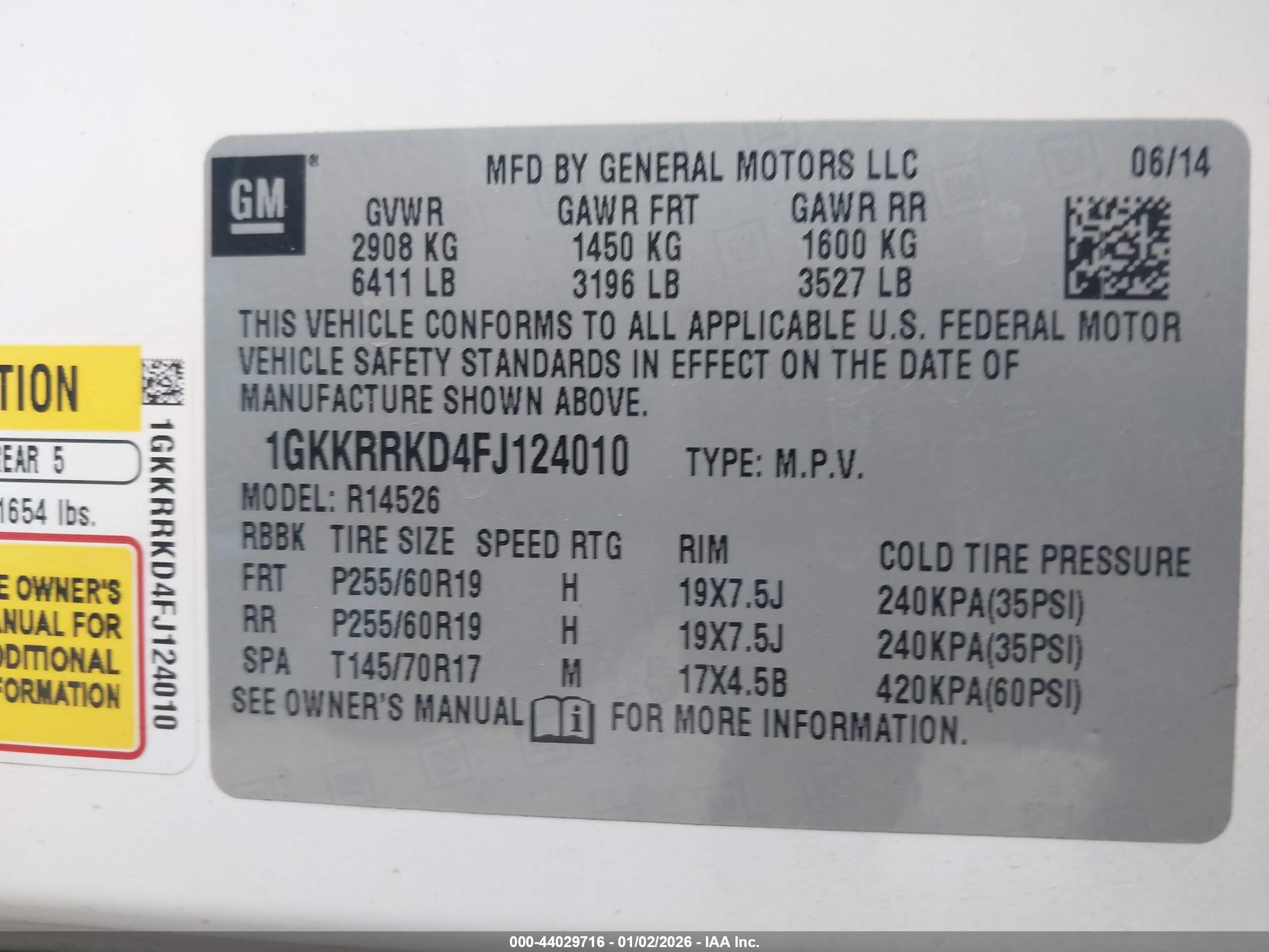 GMC ACADIA image 9