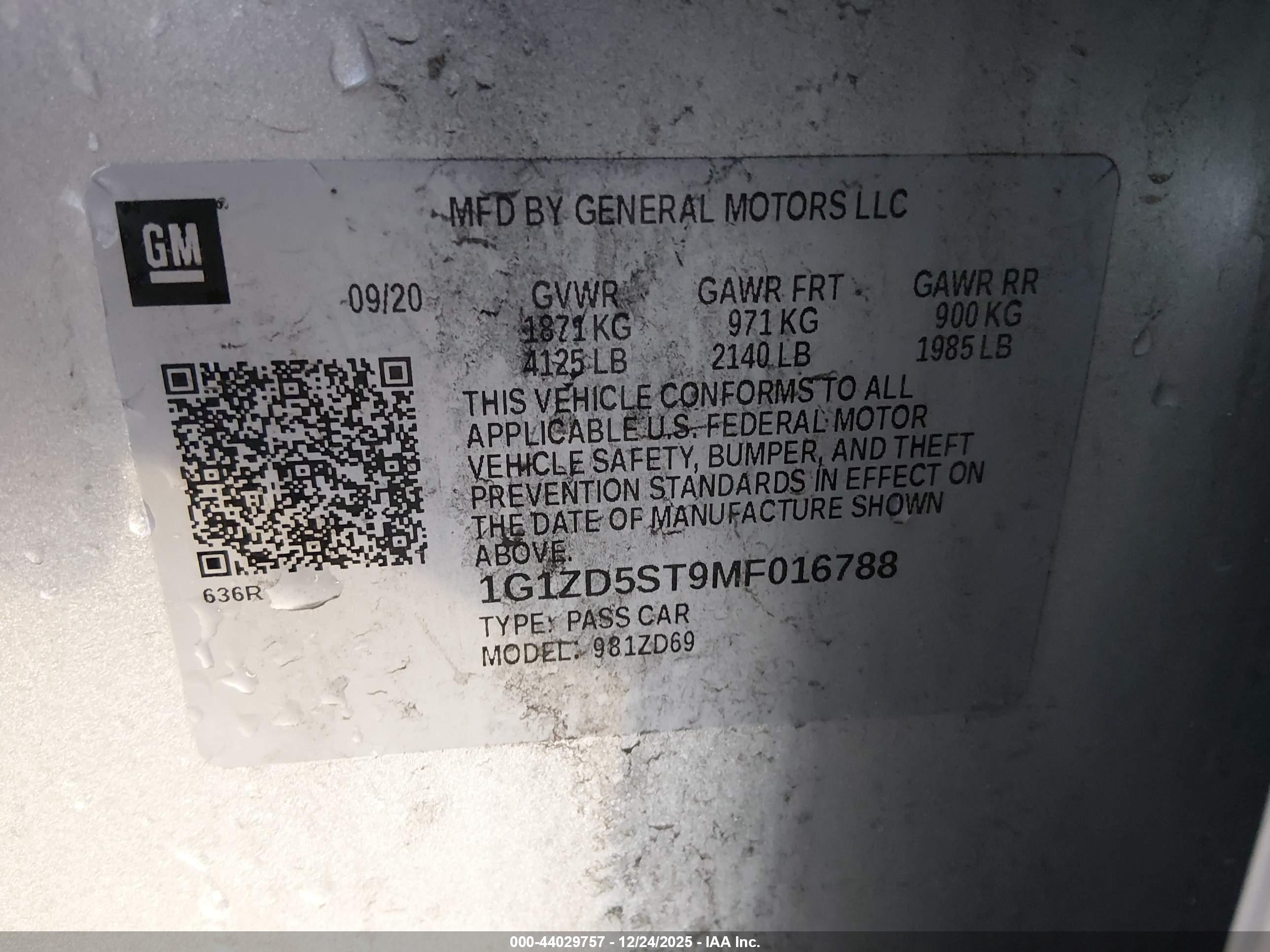 CHEVROLET MALIBU image 9