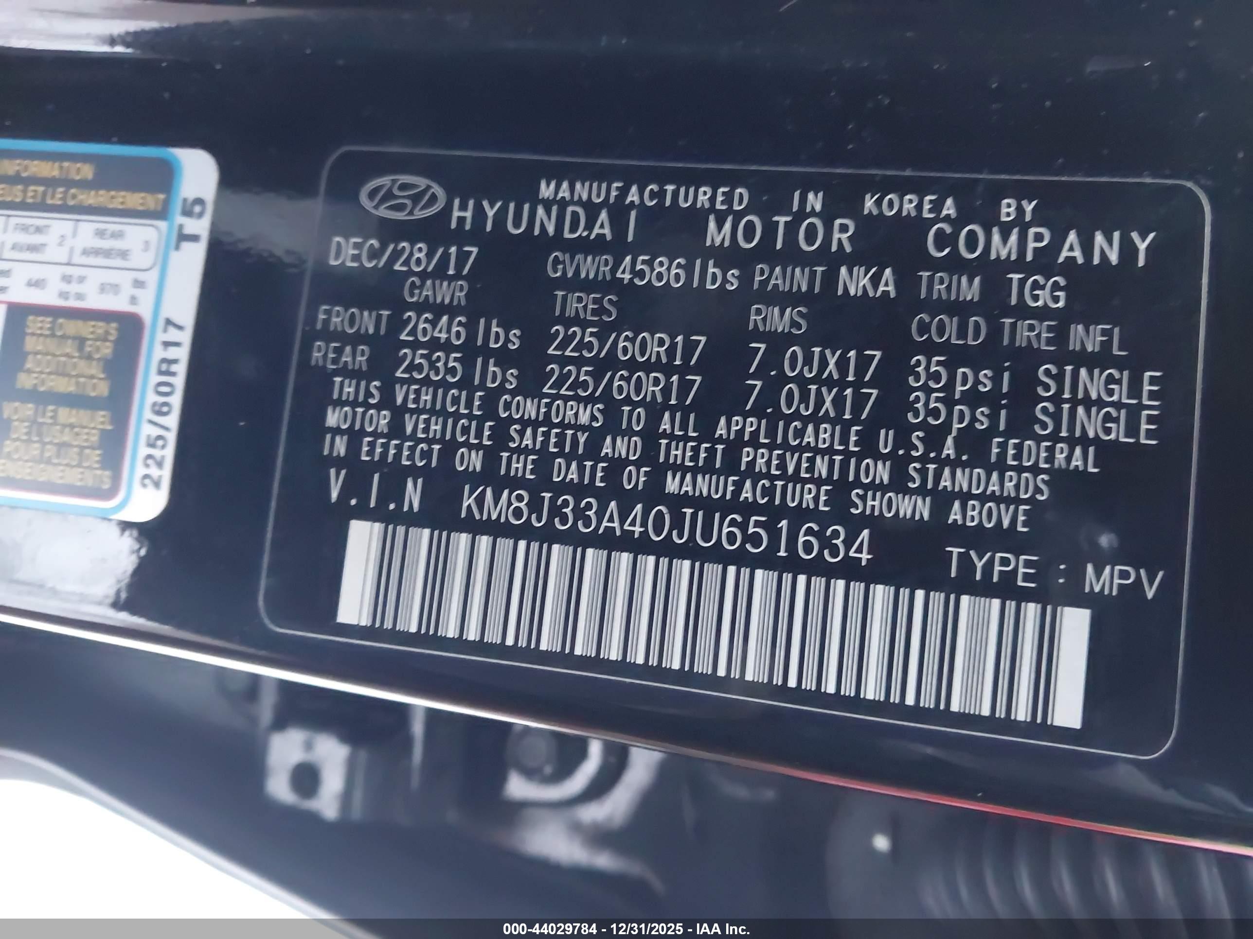 HYUNDAI TUCSON image 9