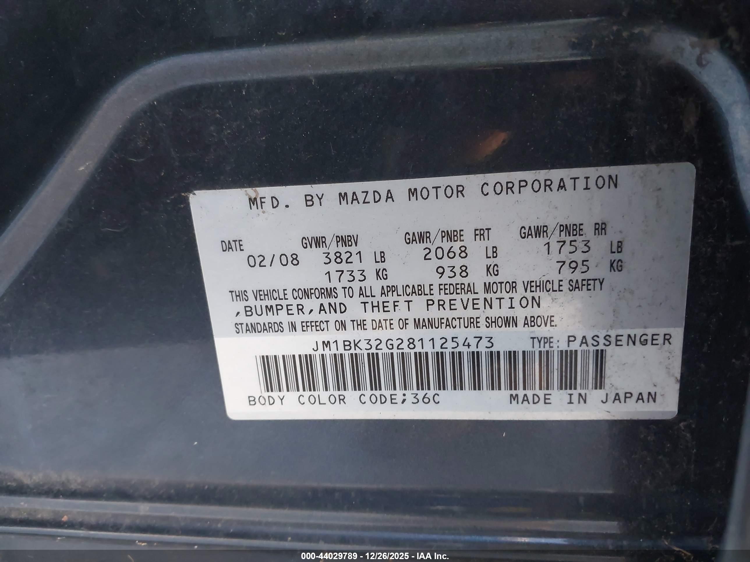 MAZDA MAZDA3 image 9