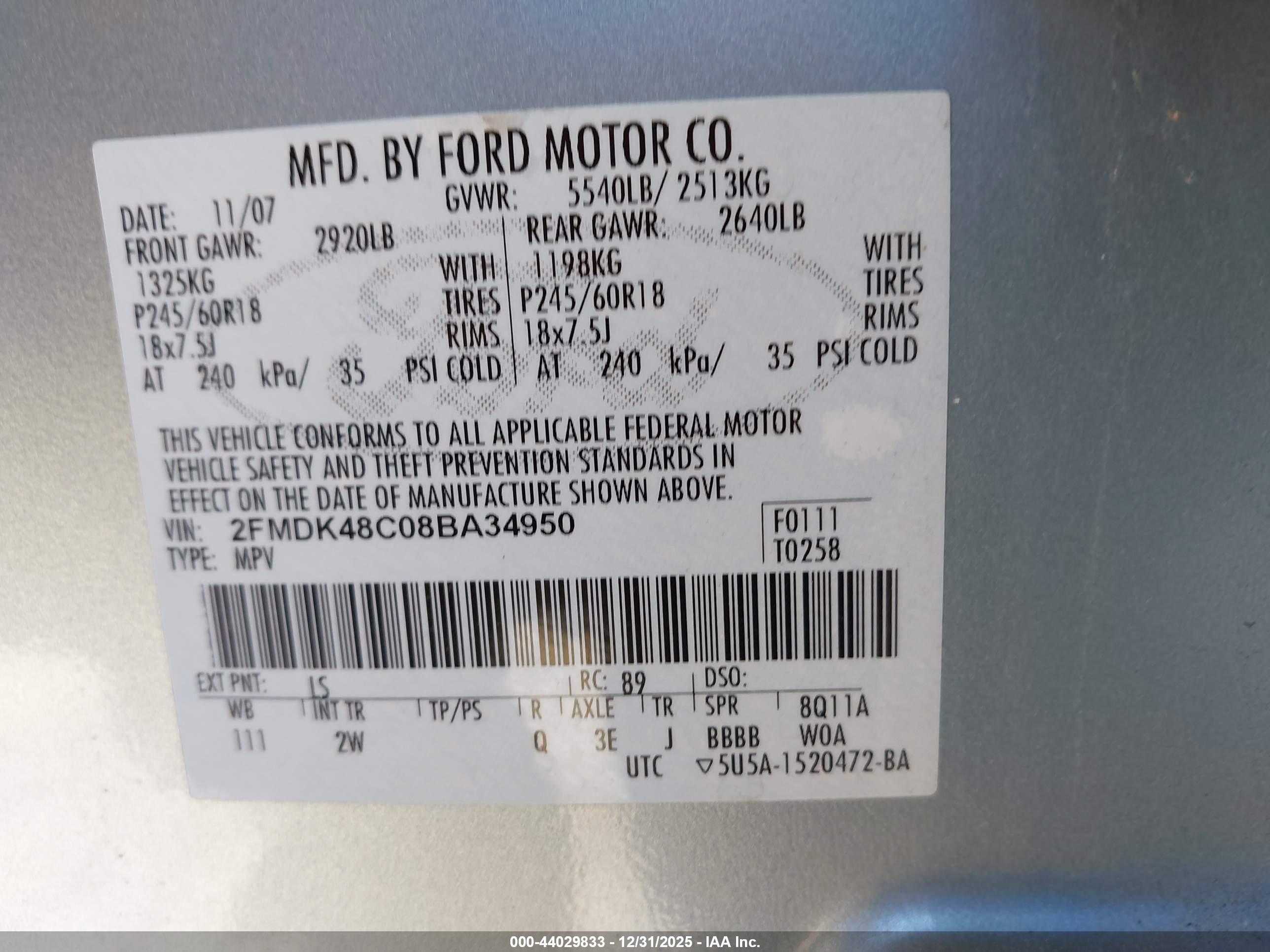 FORD EDGE image 9