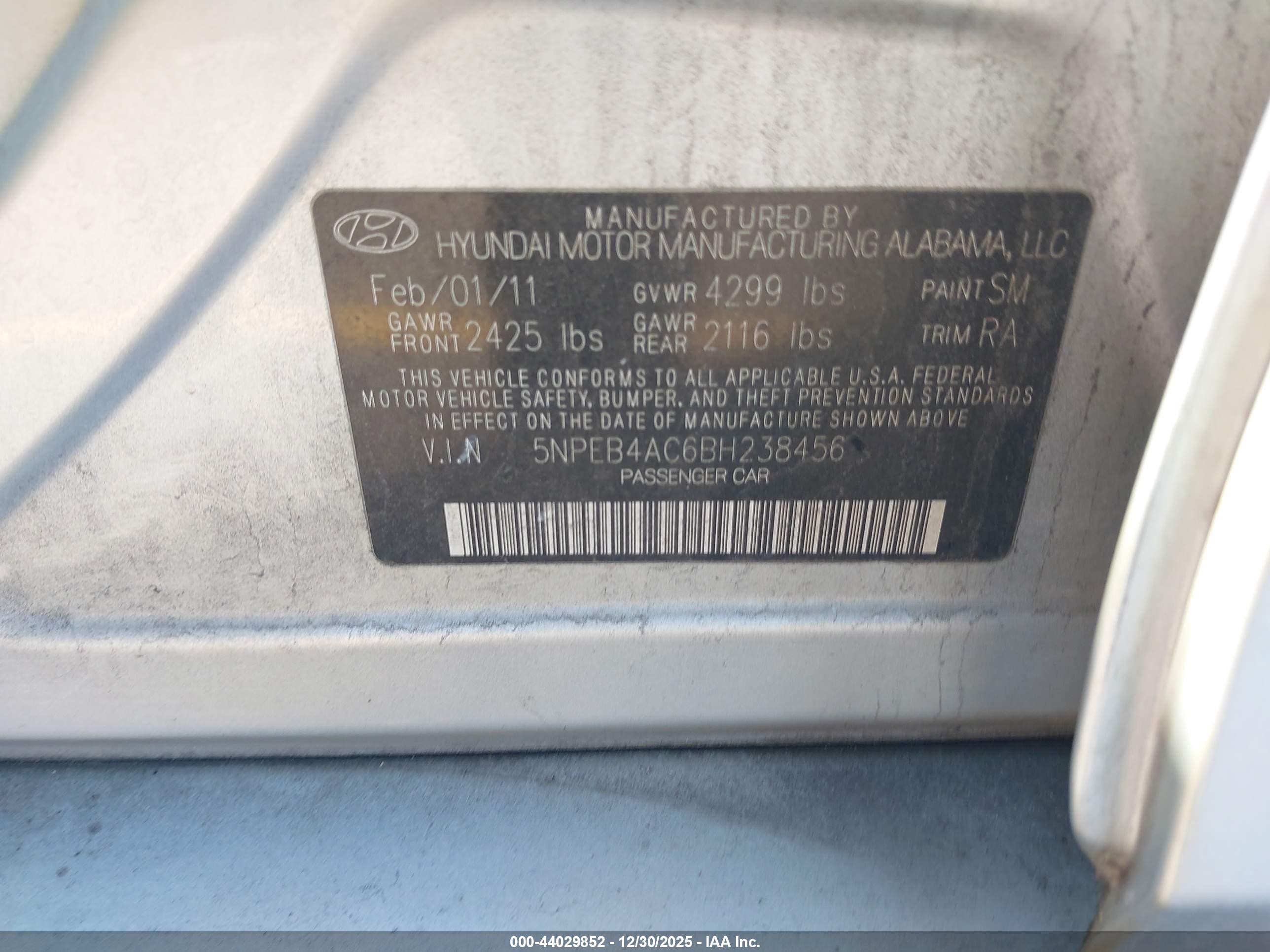HYUNDAI SONATA image 9